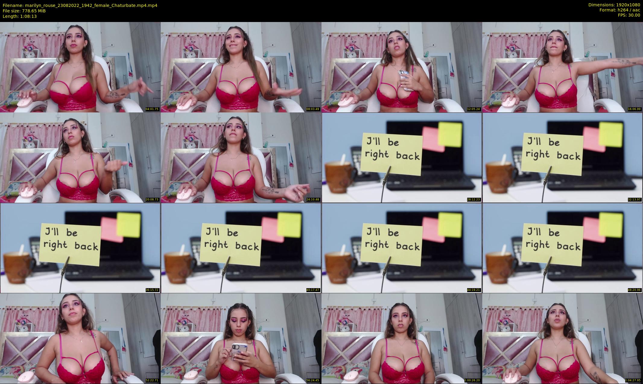 marilyn_rouse — 69 minute Chaturbate female cam show recording, 1080p, Aug 23, 2022