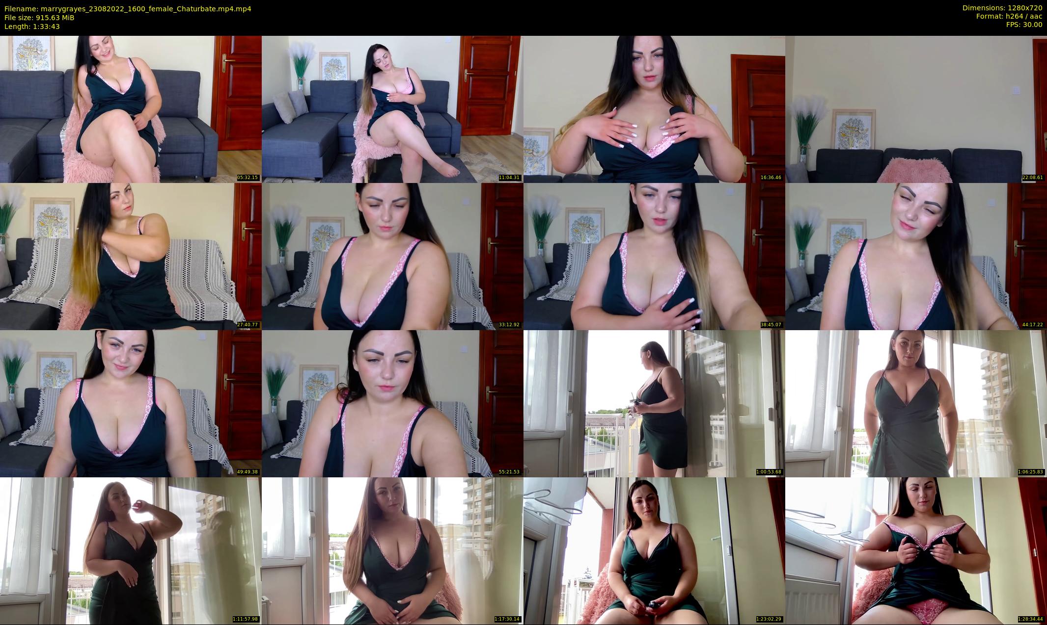 marrygrayes — 94 minute Chaturbate female cam show recording, 720p, Aug 23, 2022