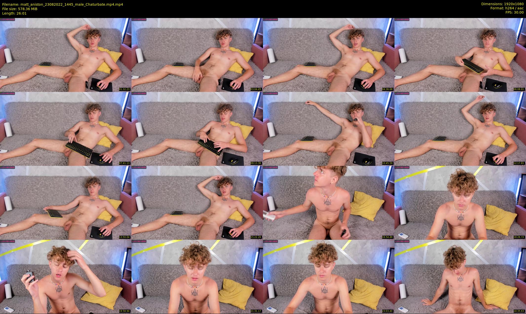 matt_aniston — 27 minute Chaturbate male cam show recording, 1080p, Aug 23, 2022
