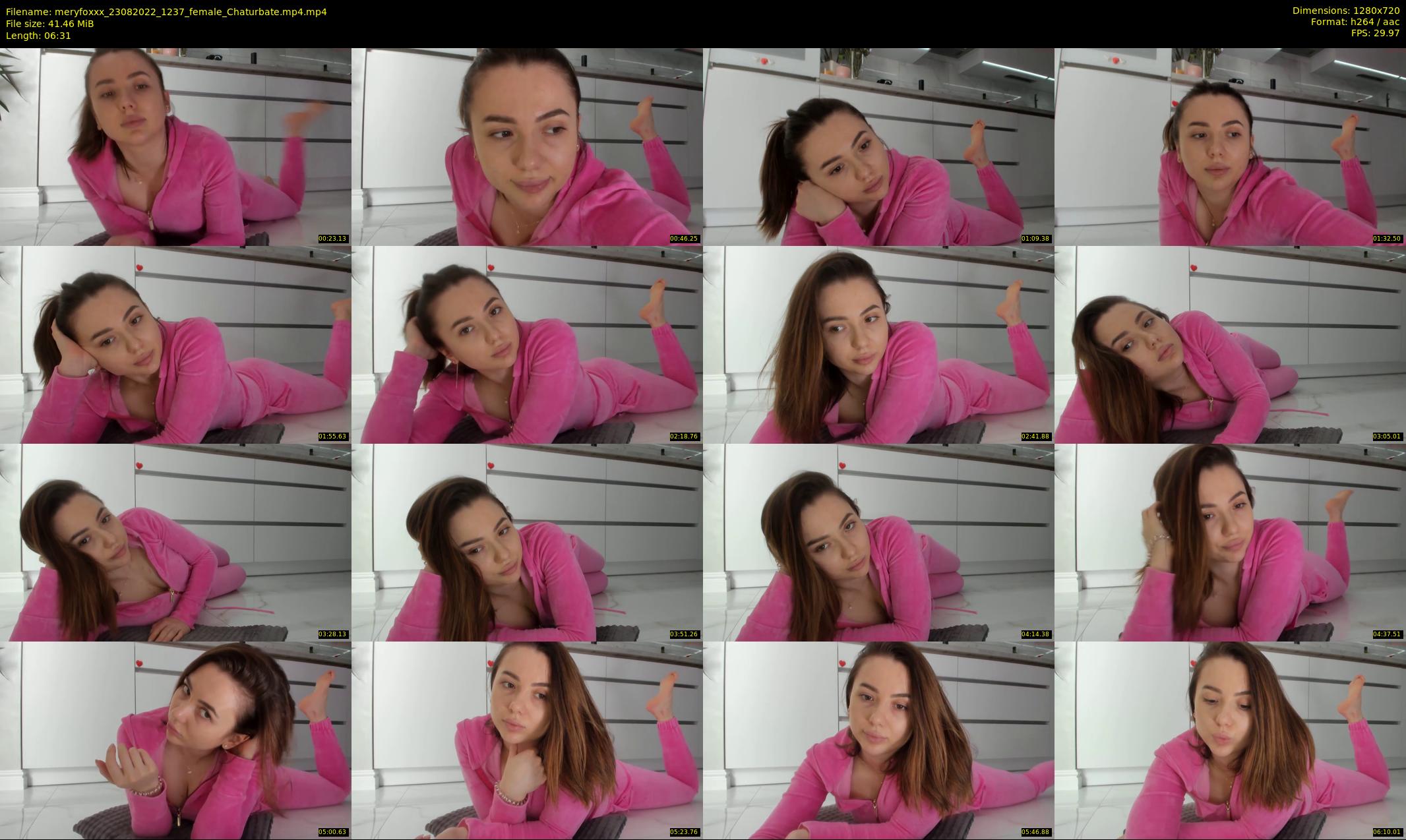 meryfoxxx — 7 minute Chaturbate female cam show recording, 720p, Aug 23, 2022