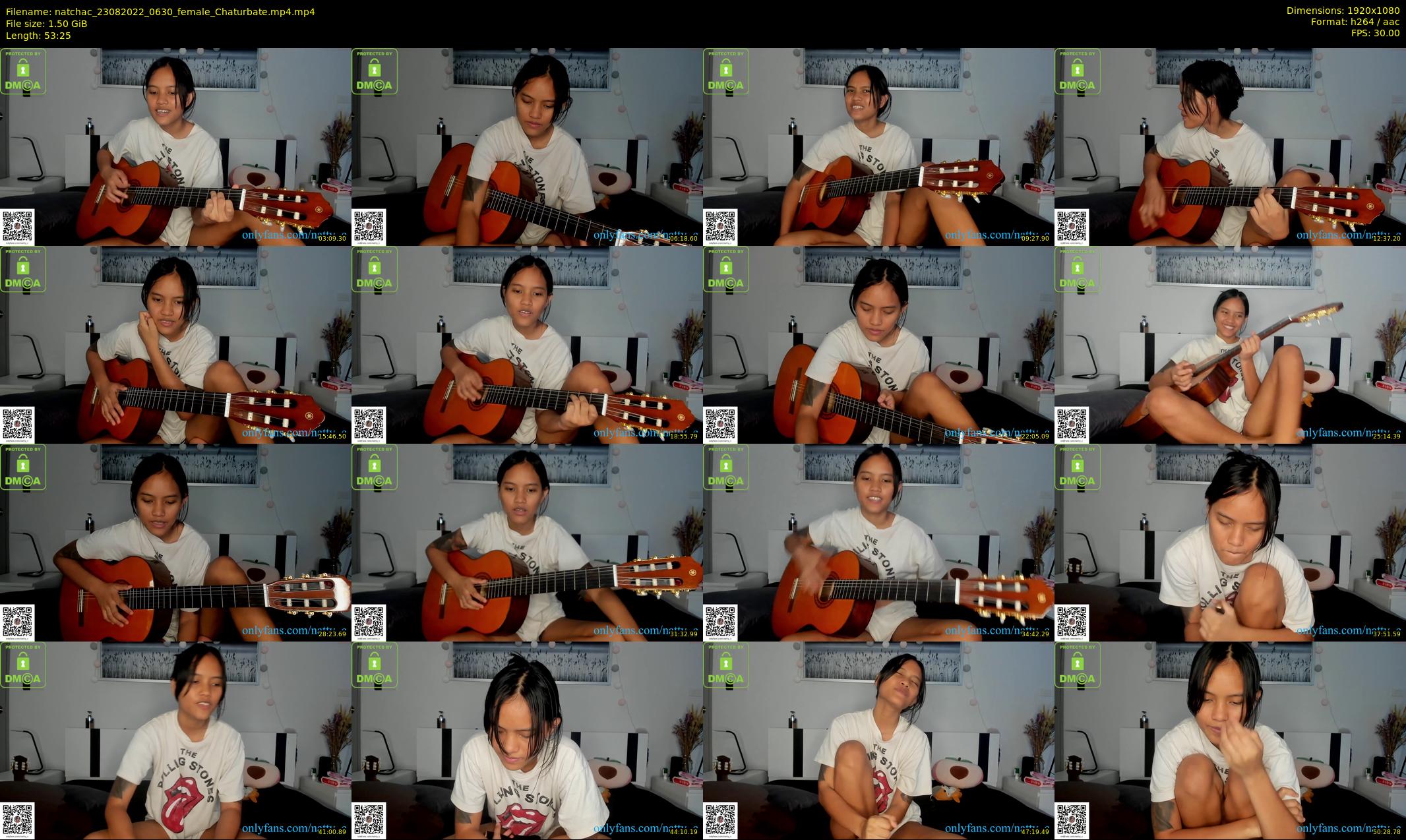 natchac — 54 minute Chaturbate female cam show recording, 1080p, Aug 23, 2022