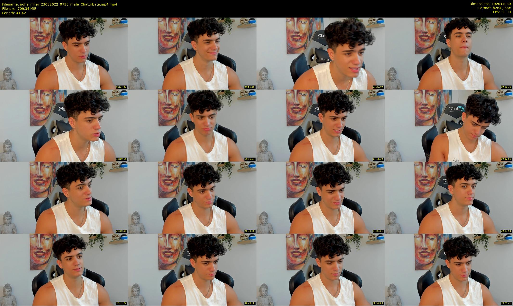noha_miler — 42 minute Chaturbate male cam show recording, 1080p, Aug 23, 2022