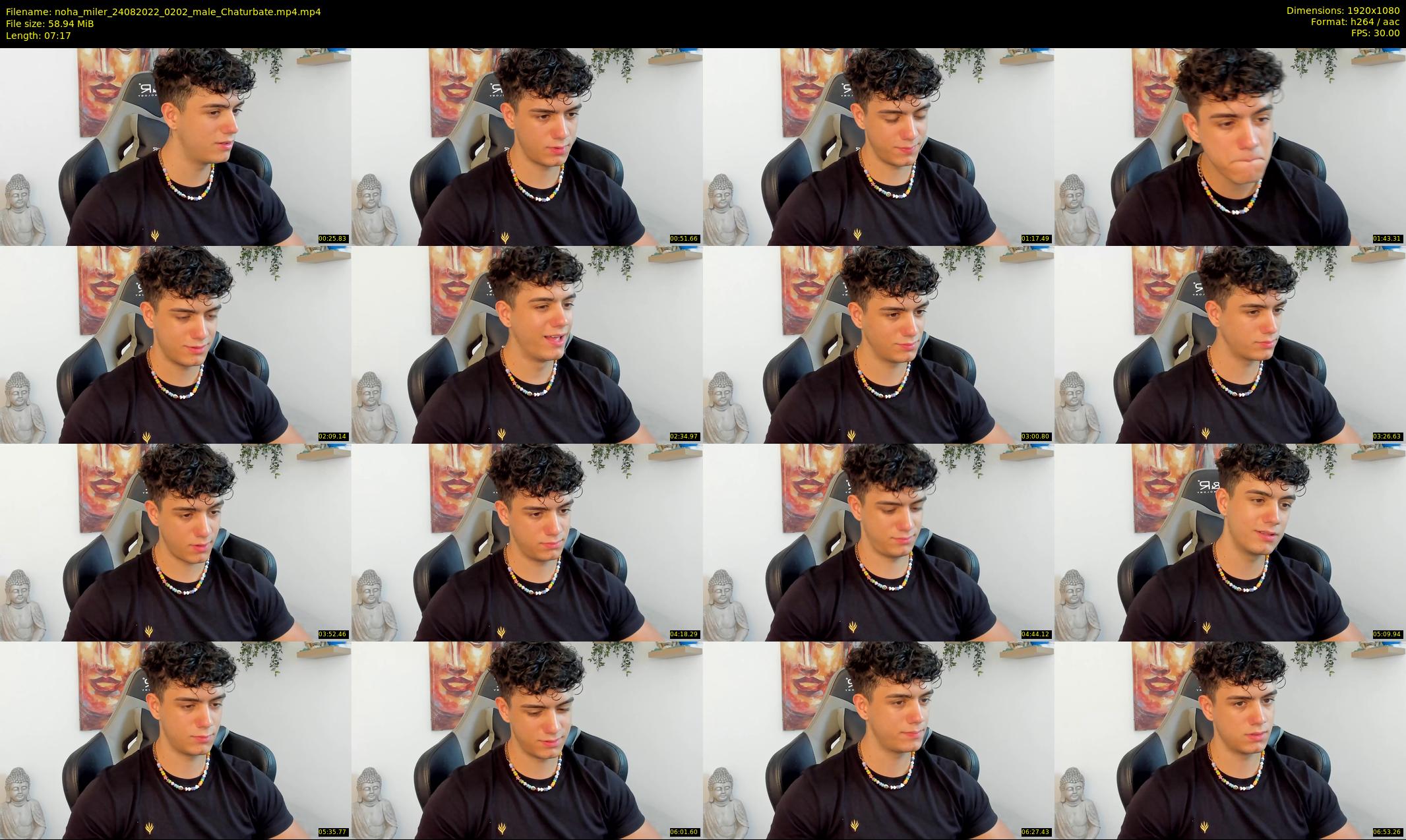 noha_miler — 8 minute Chaturbate male cam show recording, 1080p, Aug 24, 2022