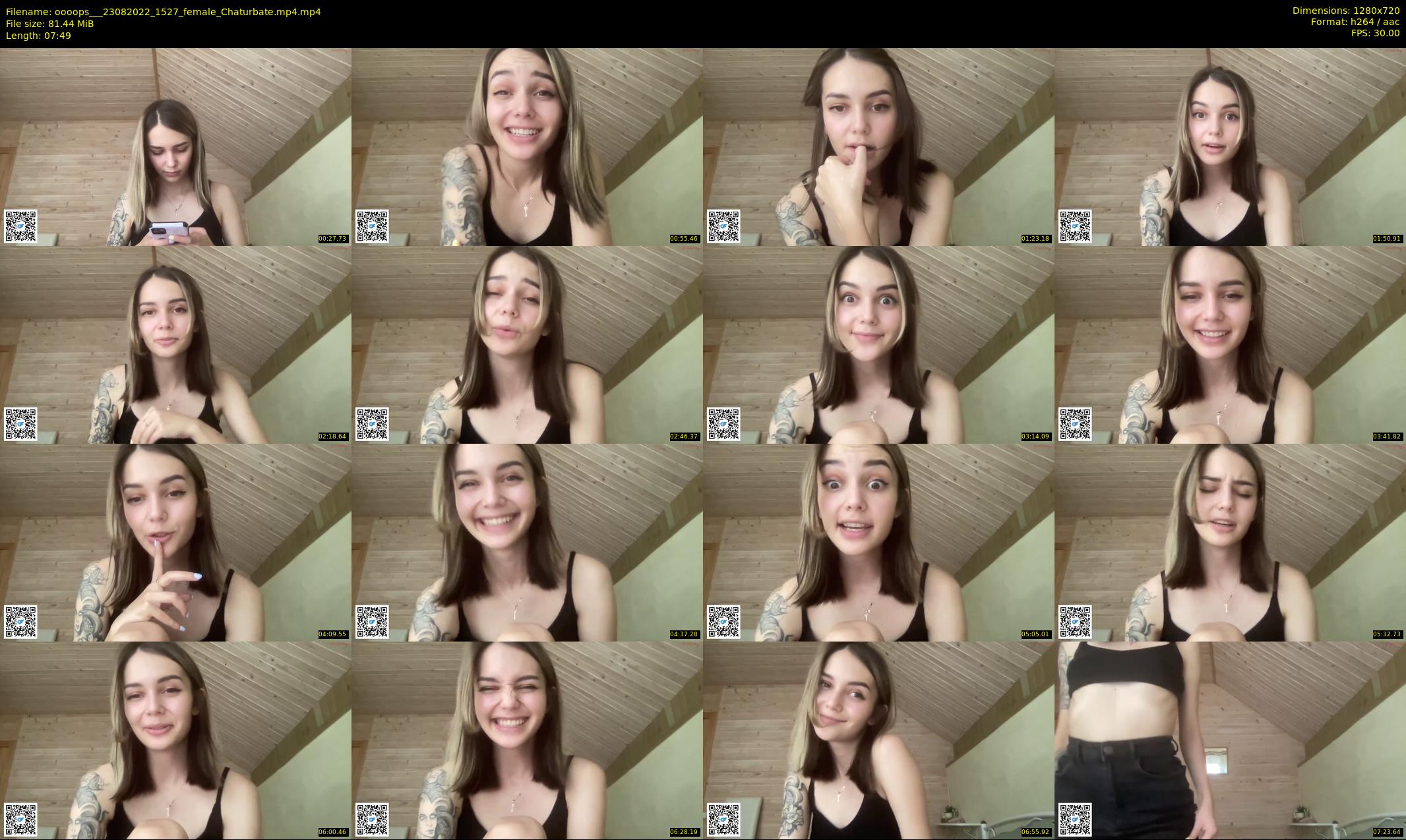 oooops__ — 8 minute Chaturbate female cam show recording, 720p, Aug 23, 2022