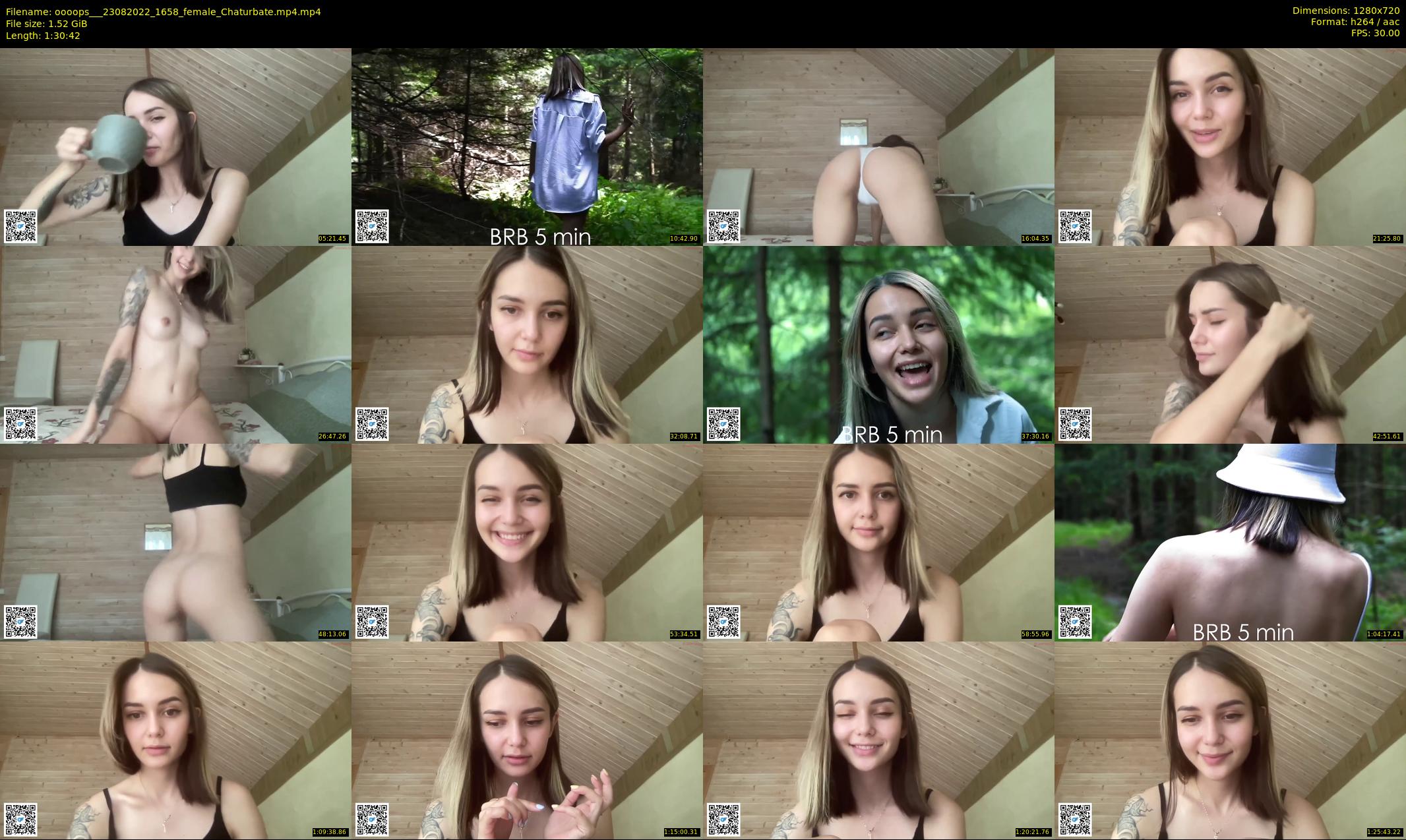 oooops__ — 91 minute Chaturbate female cam show recording, 720p, Aug 23, 2022