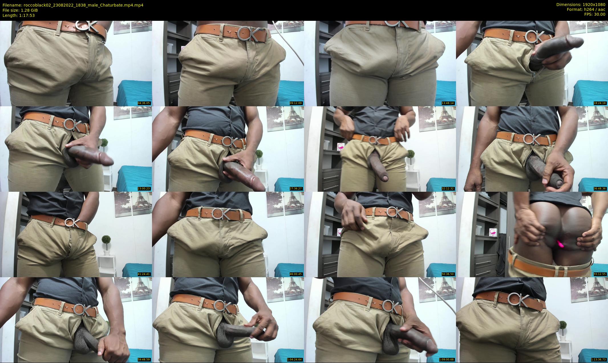 roccoblack02 — 78 minute Chaturbate male cam show recording, 1080p, Aug 23, 2022