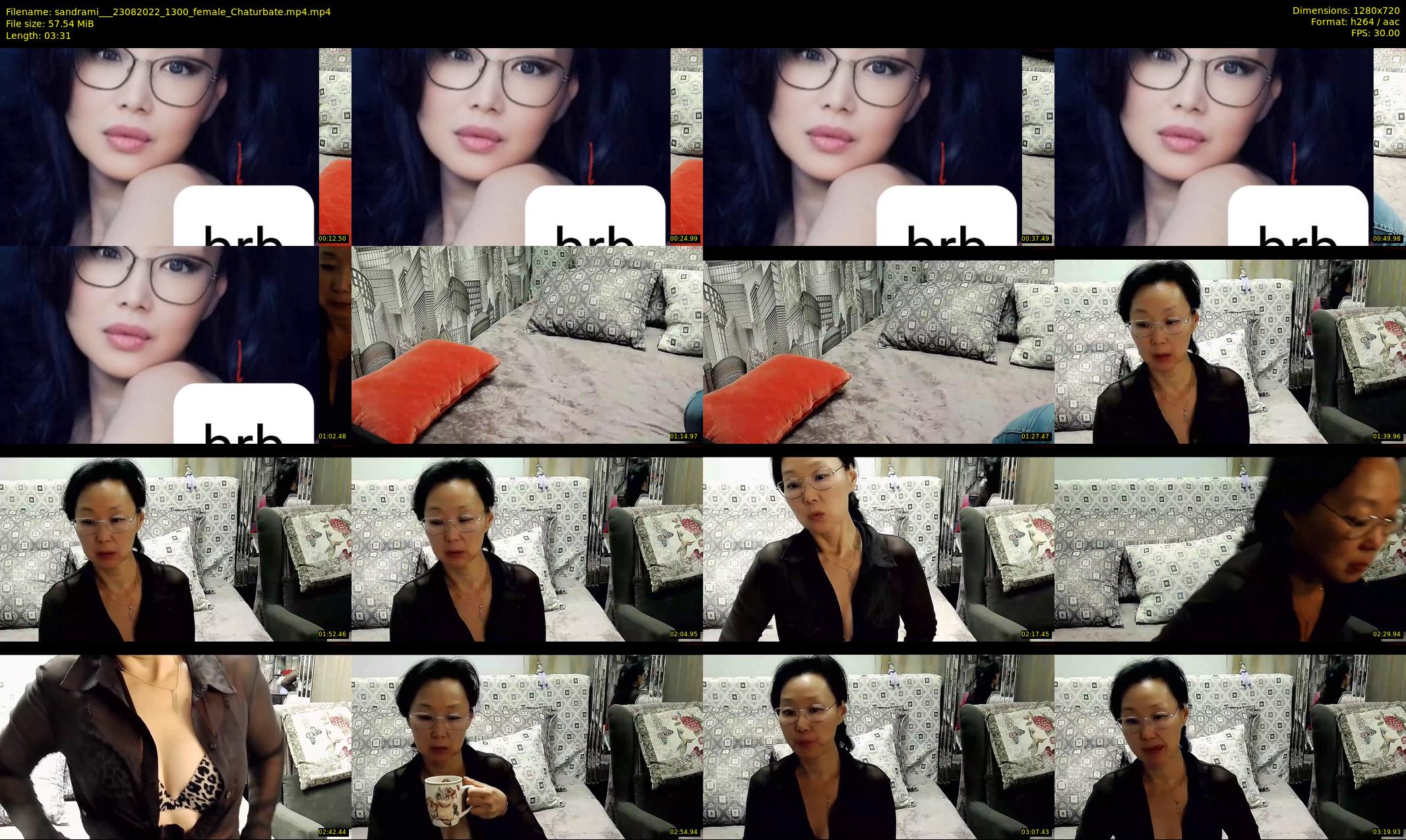 sandrami__ — 4 minute Chaturbate female cam show recording, 720p, Aug 23, 2022