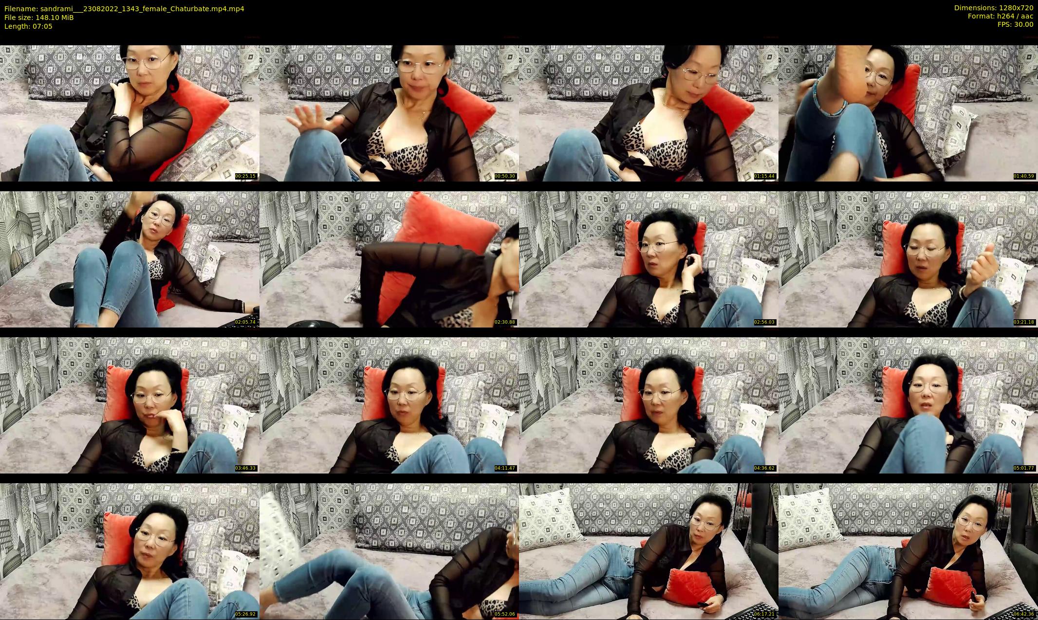 sandrami__ — 8 minute Chaturbate female cam show recording, 720p, Aug 23, 2022