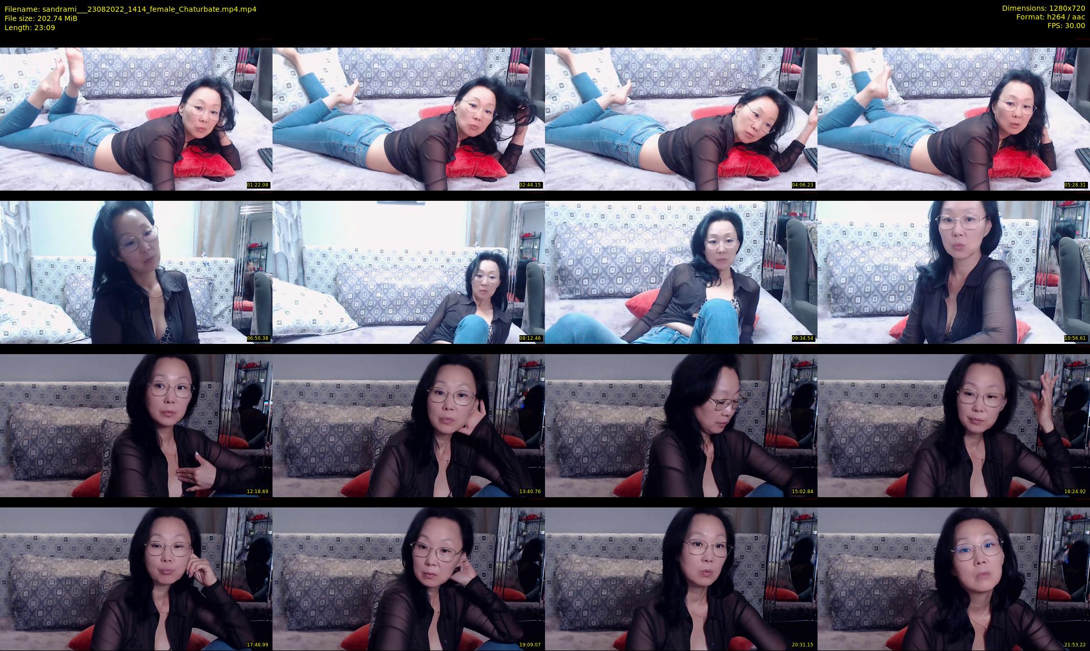 sandrami__ — 24 minute Chaturbate female cam show recording, 720p, Aug 23, 2022