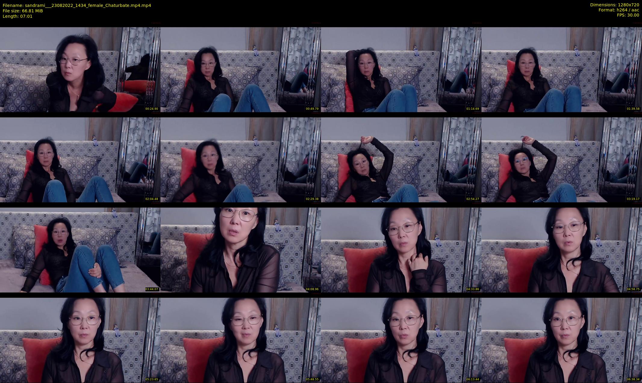 sandrami__ — 8 minute Chaturbate female cam show recording, 720p, Aug 23, 2022