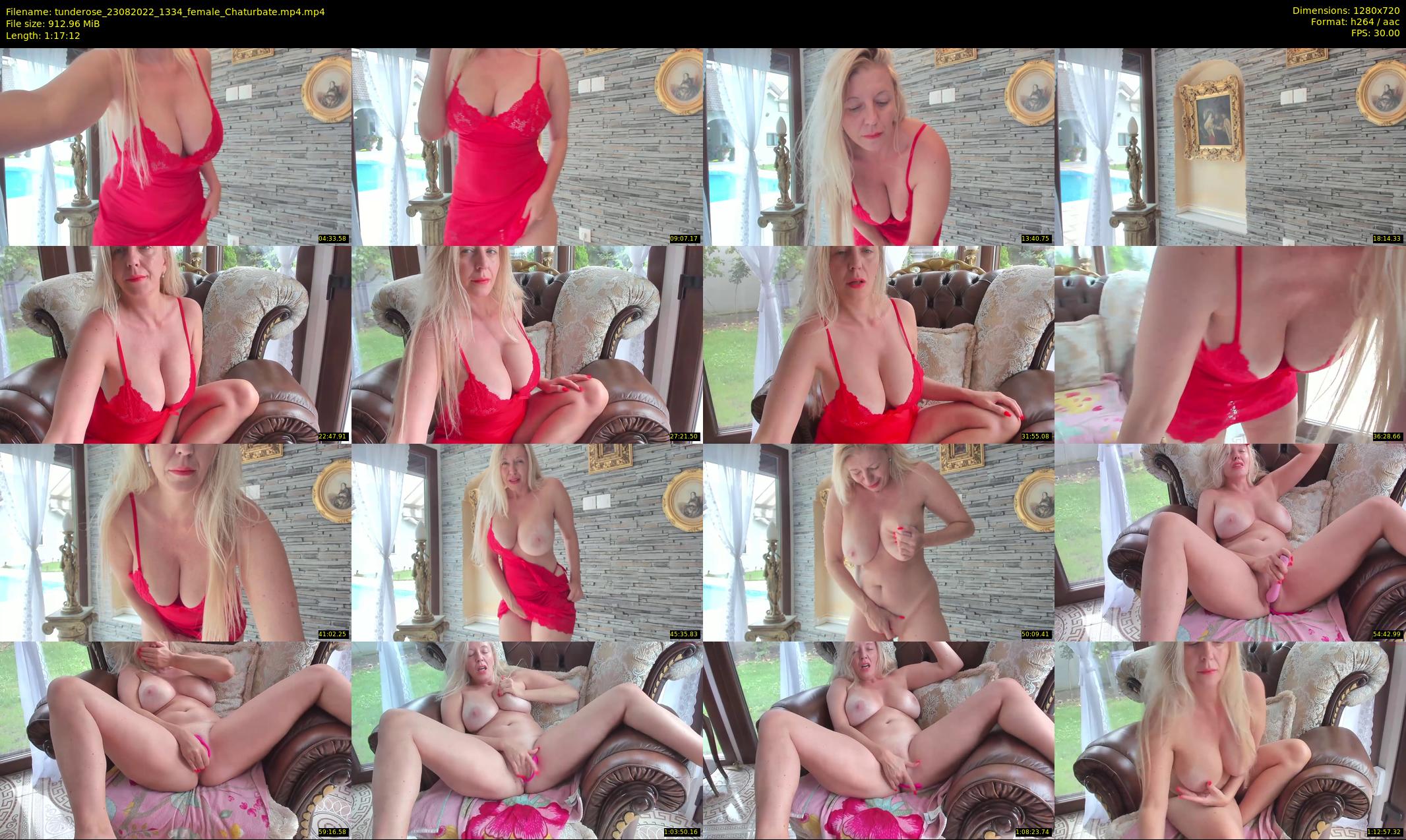 tunderose — 78 minute Chaturbate female cam show recording, 720p, Aug 23, 2022