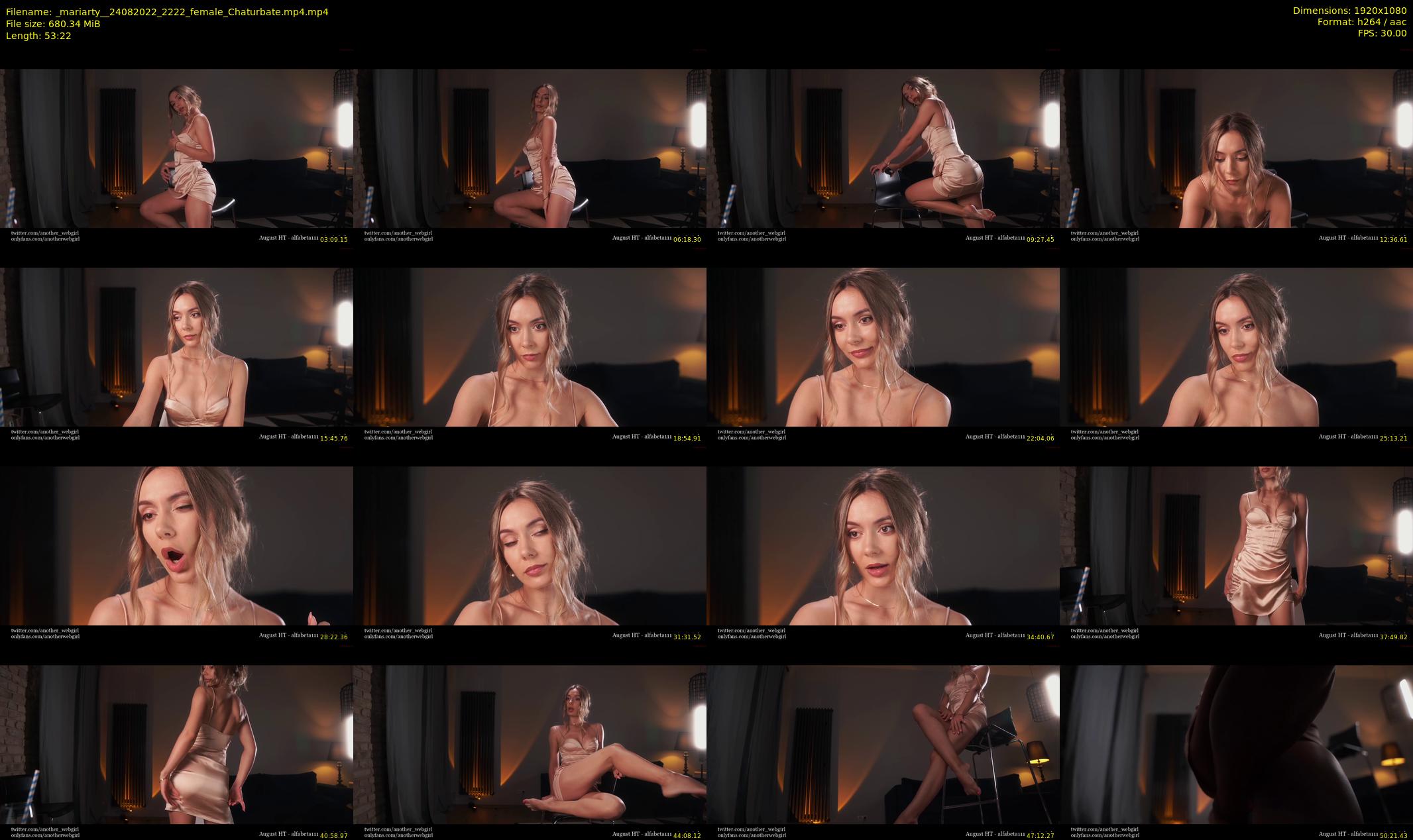 _mariarty_ — 54 minute Chaturbate female cam show recording, 1080p, Aug 24, 2022