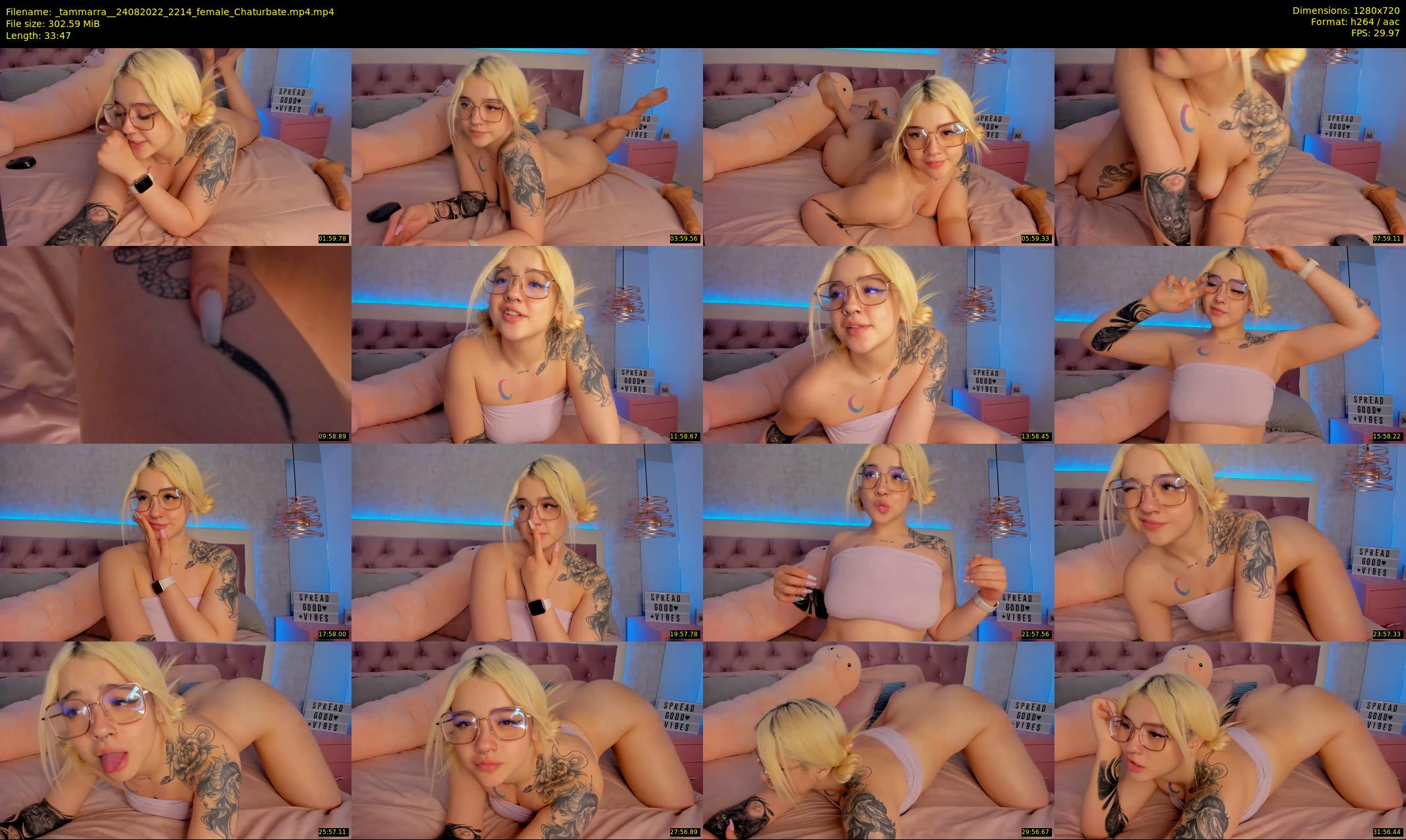 _tammarra_ — 34 minute Chaturbate female cam show recording, 720p, Aug 24, 2022