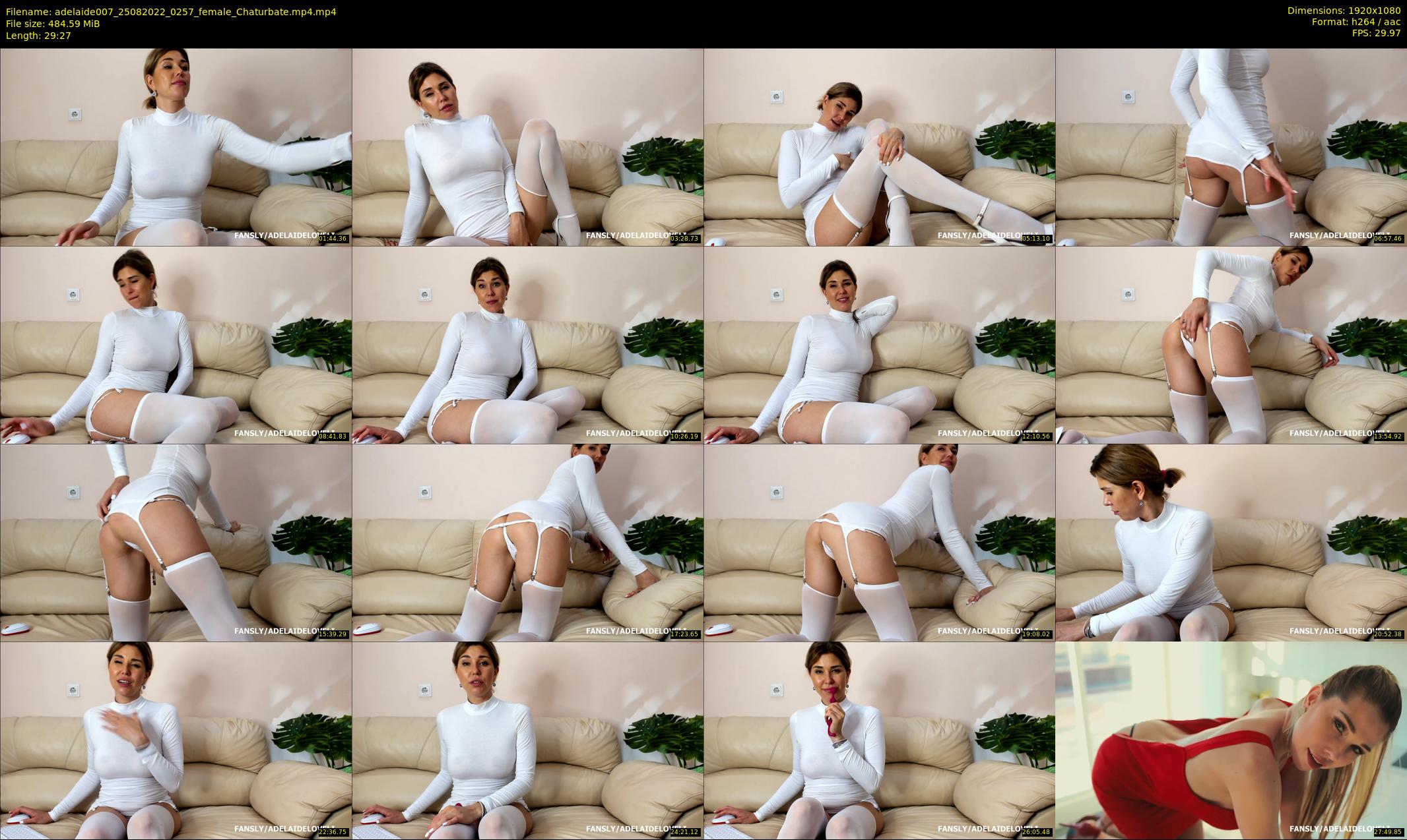 adelaide007 — 30 minute Chaturbate female cam show recording, 1080p, Aug 25, 2022