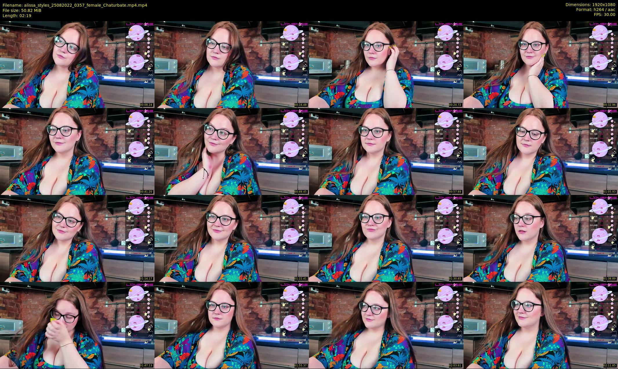 alissa_styles — 3 minute Chaturbate female cam show recording, 1080p, Aug 25, 2022