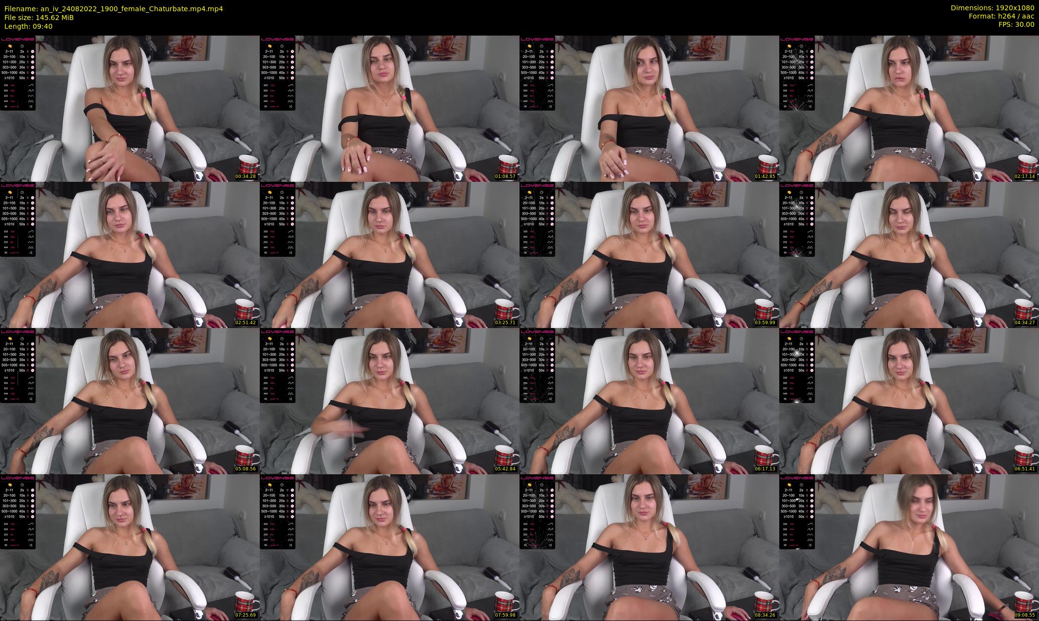 an_iv — 10 minute Chaturbate female cam show recording, 1080p, Aug 24, 2022