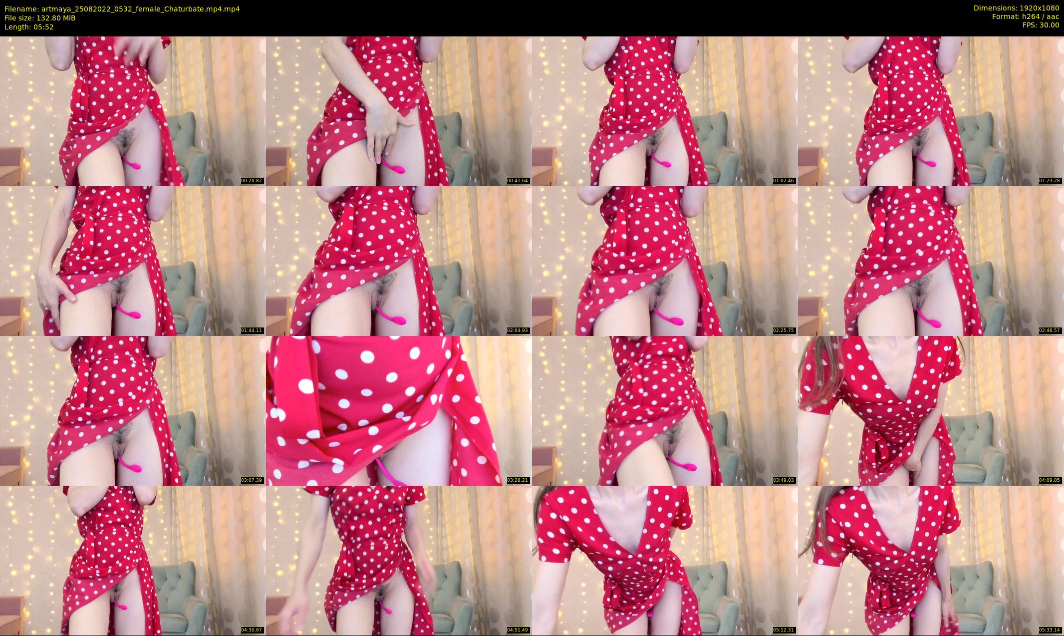 artmaya — 6 minute Chaturbate female cam show recording, 1080p, Aug 25, 2022