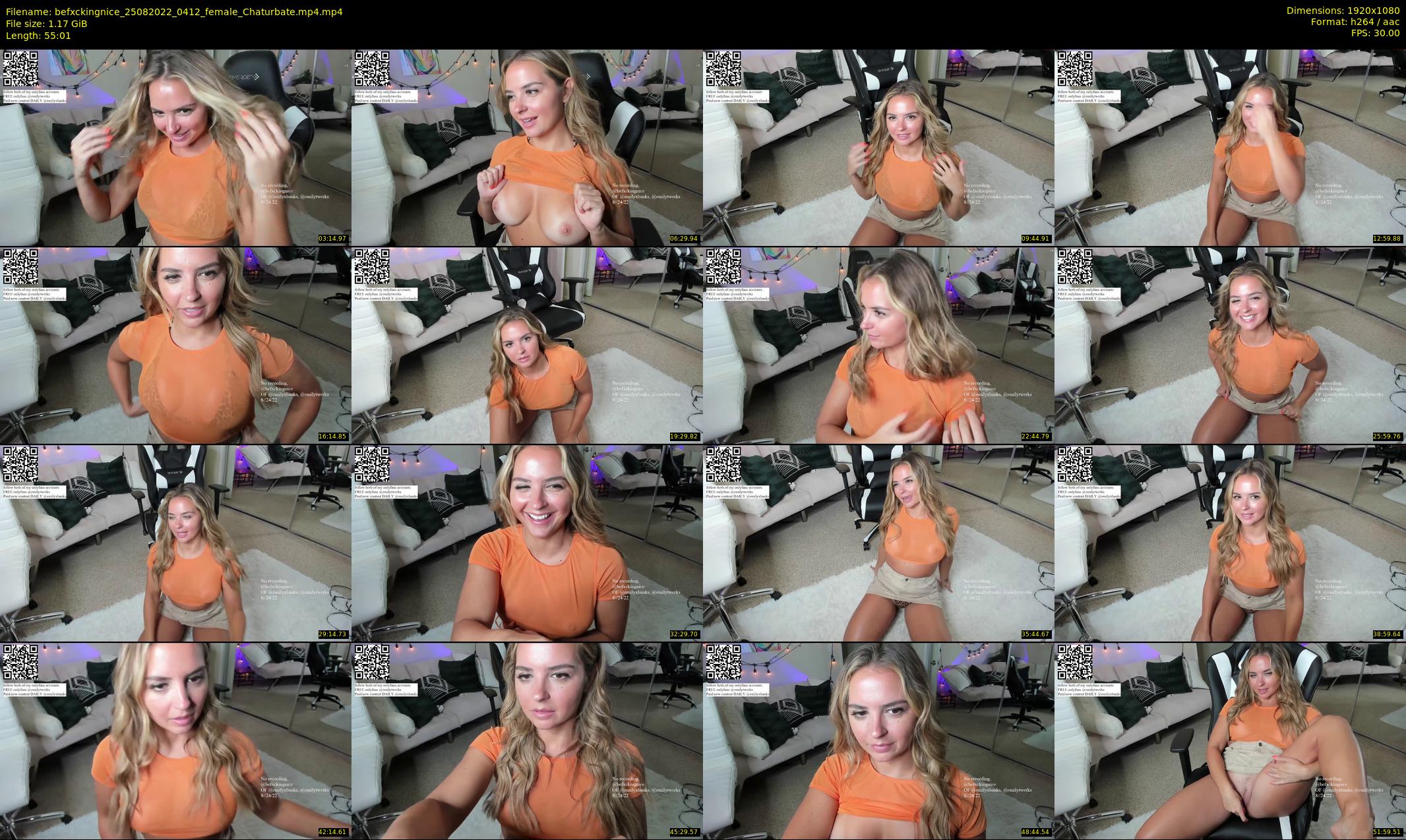 befxckingnice — 56 minute Chaturbate female cam show recording, 1080p, Aug 25, 2022