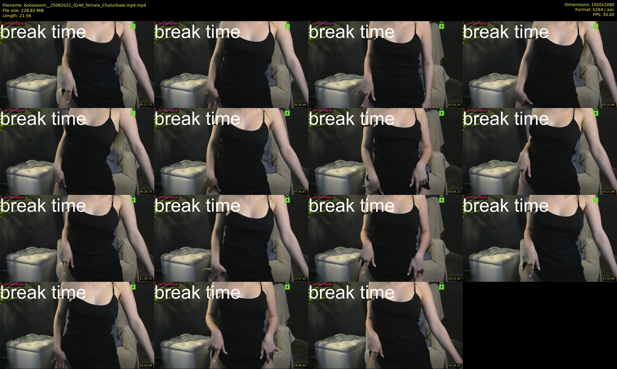 boooooom_ — 22 minute Chaturbate female cam show recording, 1080p, Aug 25, 2022