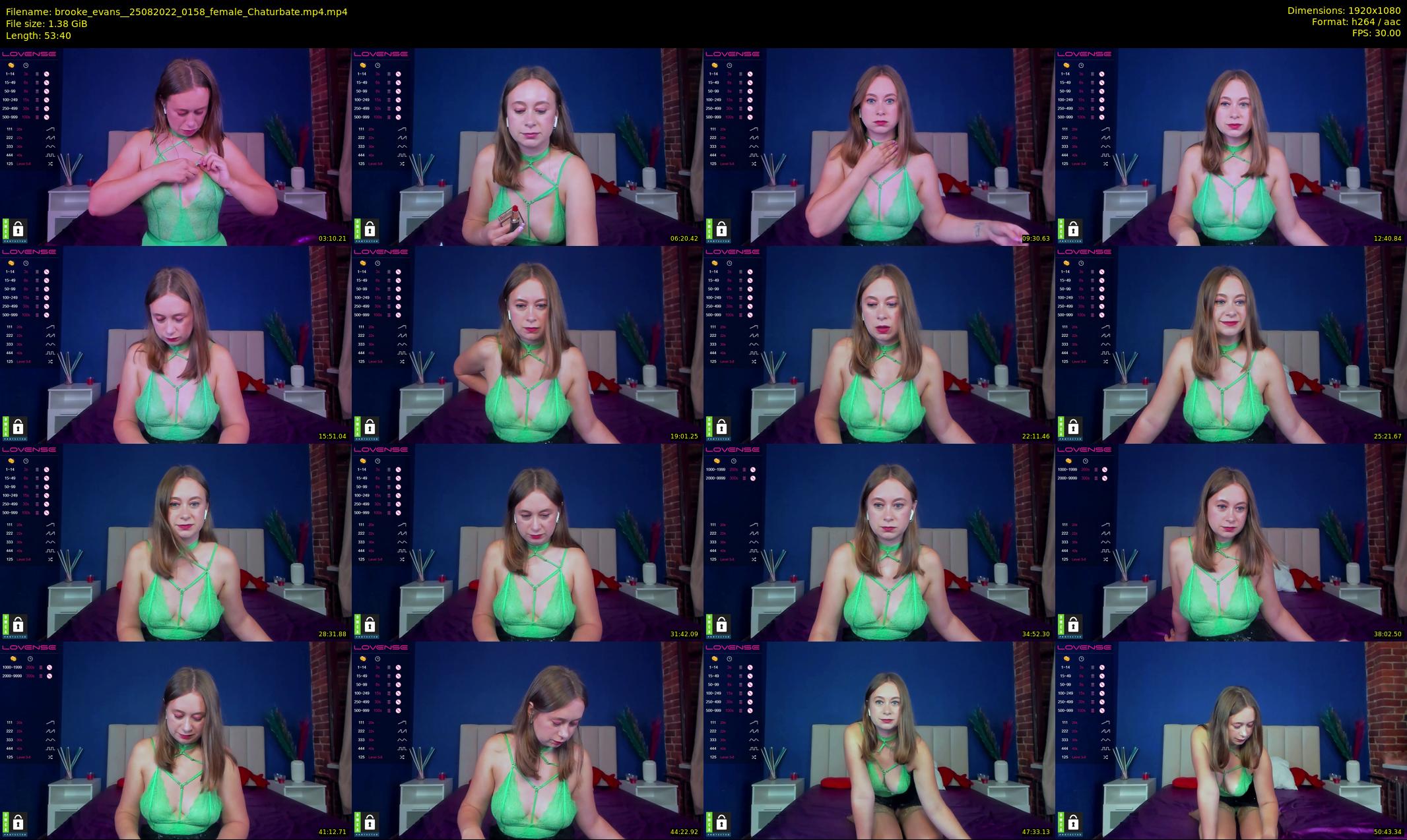 brooke_evans_ — 54 minute Chaturbate female cam show recording, 1080p, Aug 25, 2022