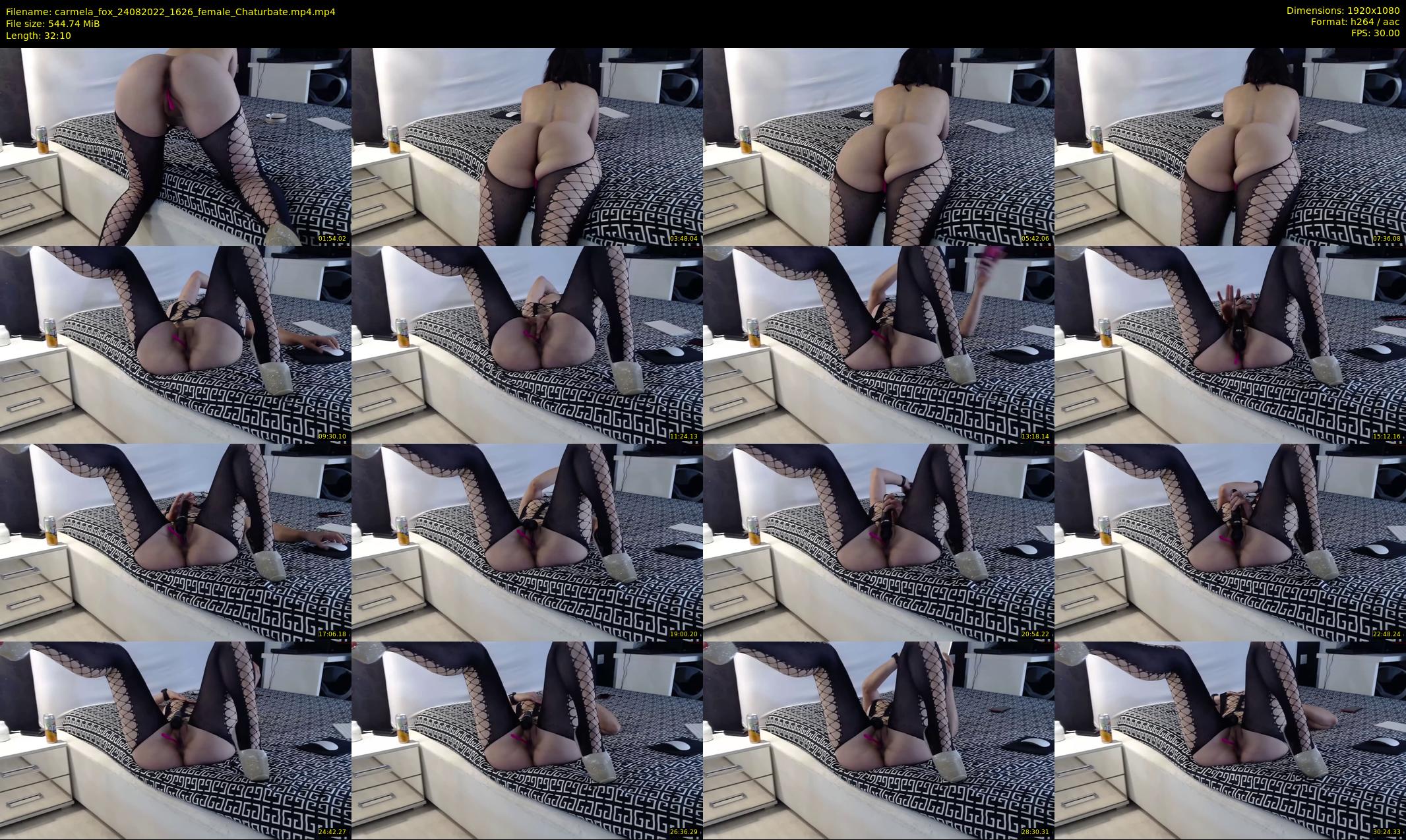 carmela_fox — 33 minute Chaturbate female cam show recording, 1080p, Aug 24, 2022