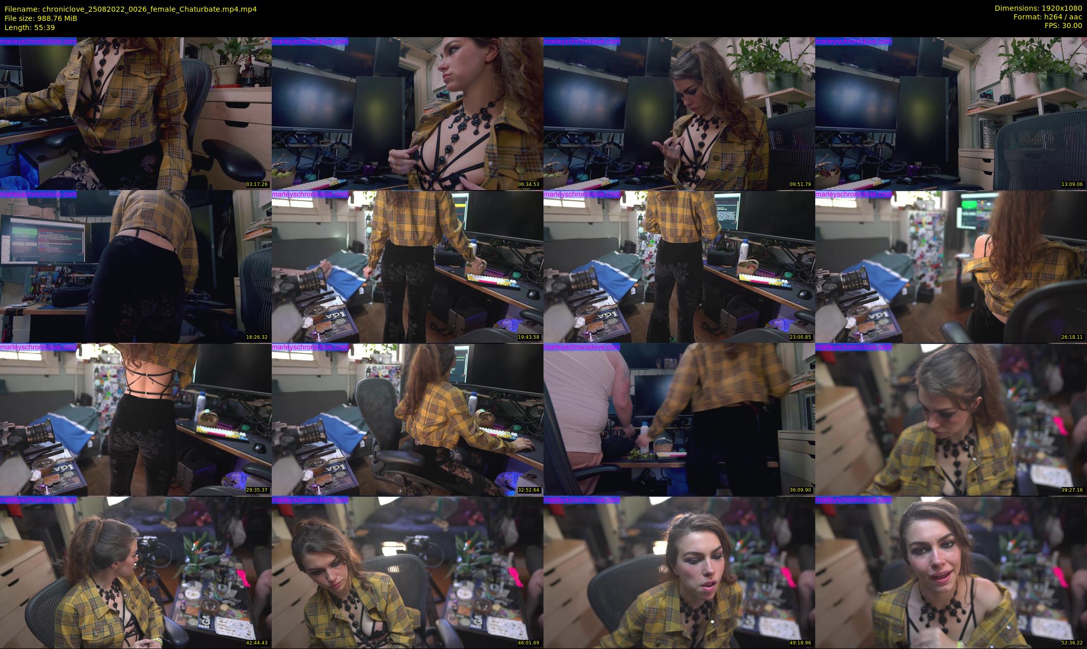chroniclove — 56 minute Chaturbate female cam show recording, 1080p, Aug 25, 2022