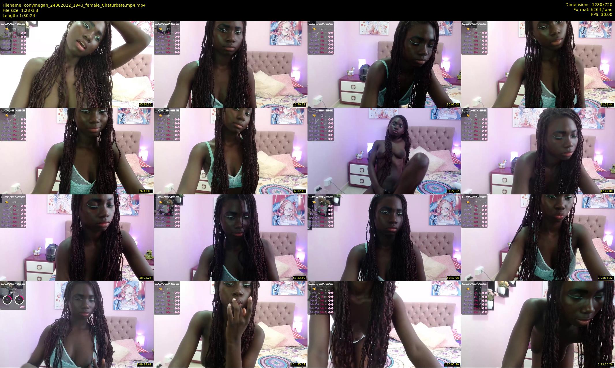 conymegan — 91 minute Chaturbate female cam show recording, 720p, Aug 24, 2022