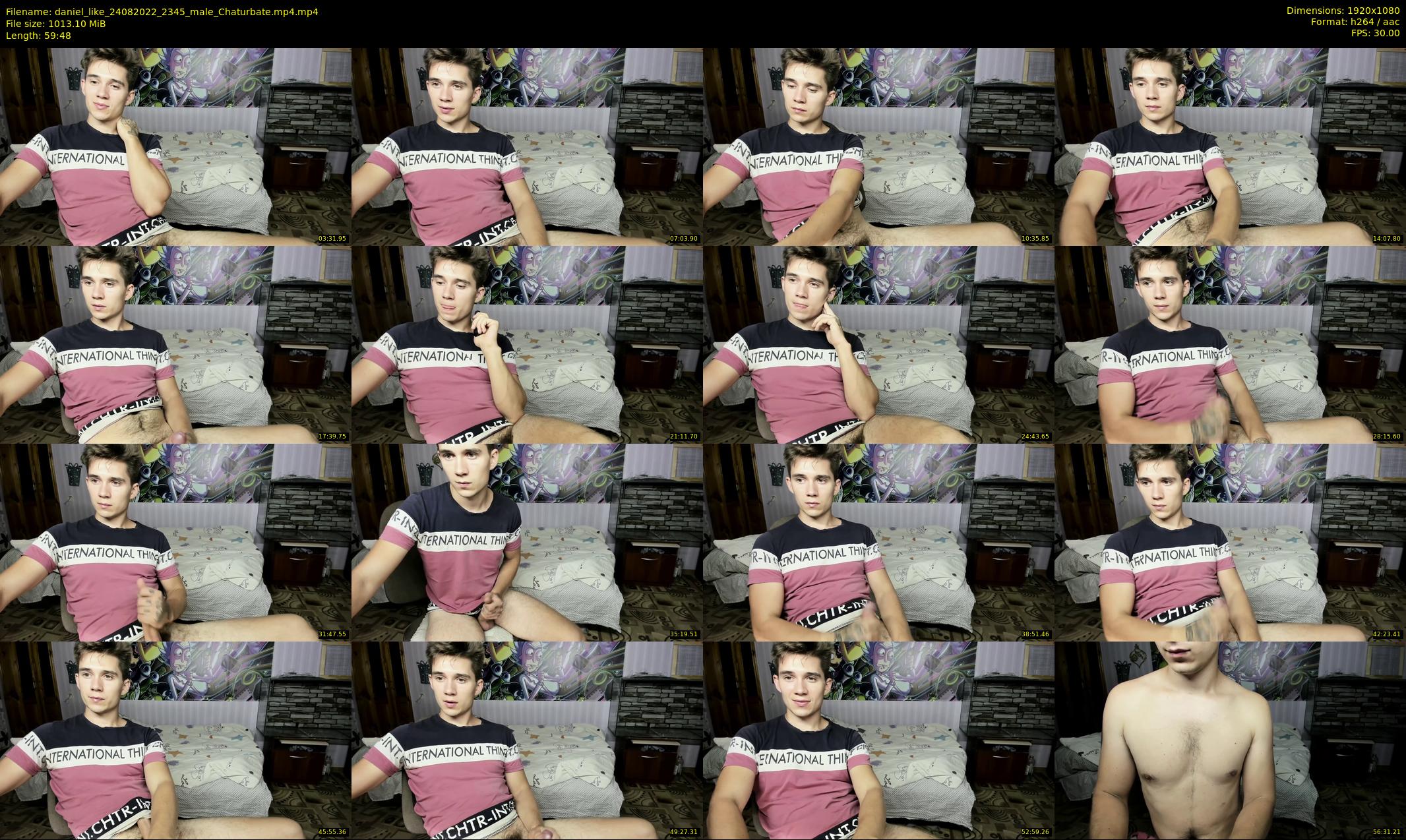 daniel_like — 60 minute Chaturbate male cam show recording, 1080p, Aug 24, 2022