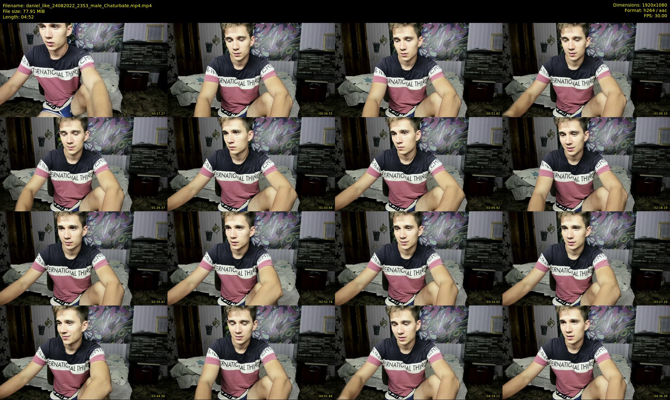 daniel_like — 5 minute Chaturbate male cam show recording, 1080p, Aug 24, 2022