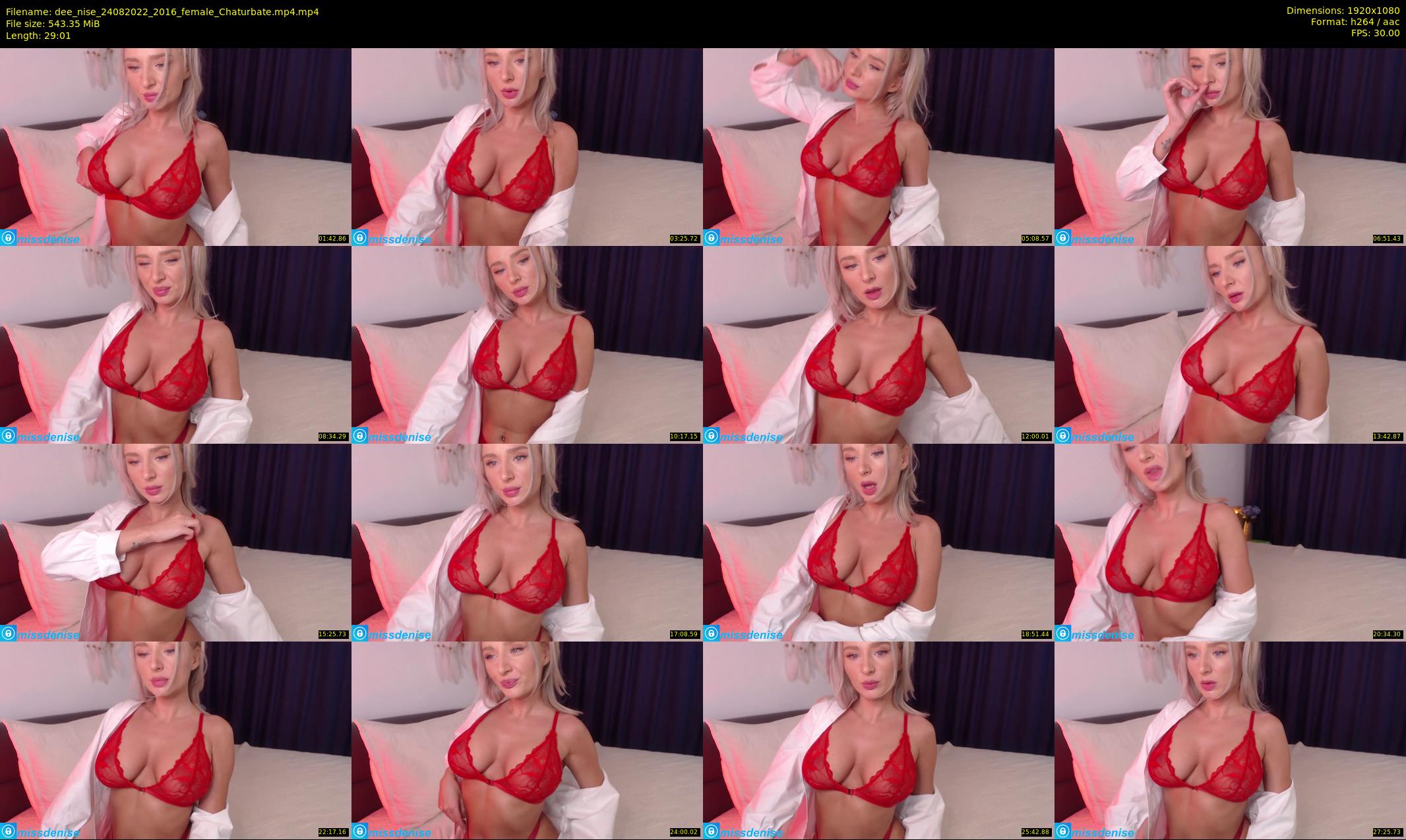 dee_nise — 30 minute Chaturbate female cam show recording, 1080p, Aug 24, 2022