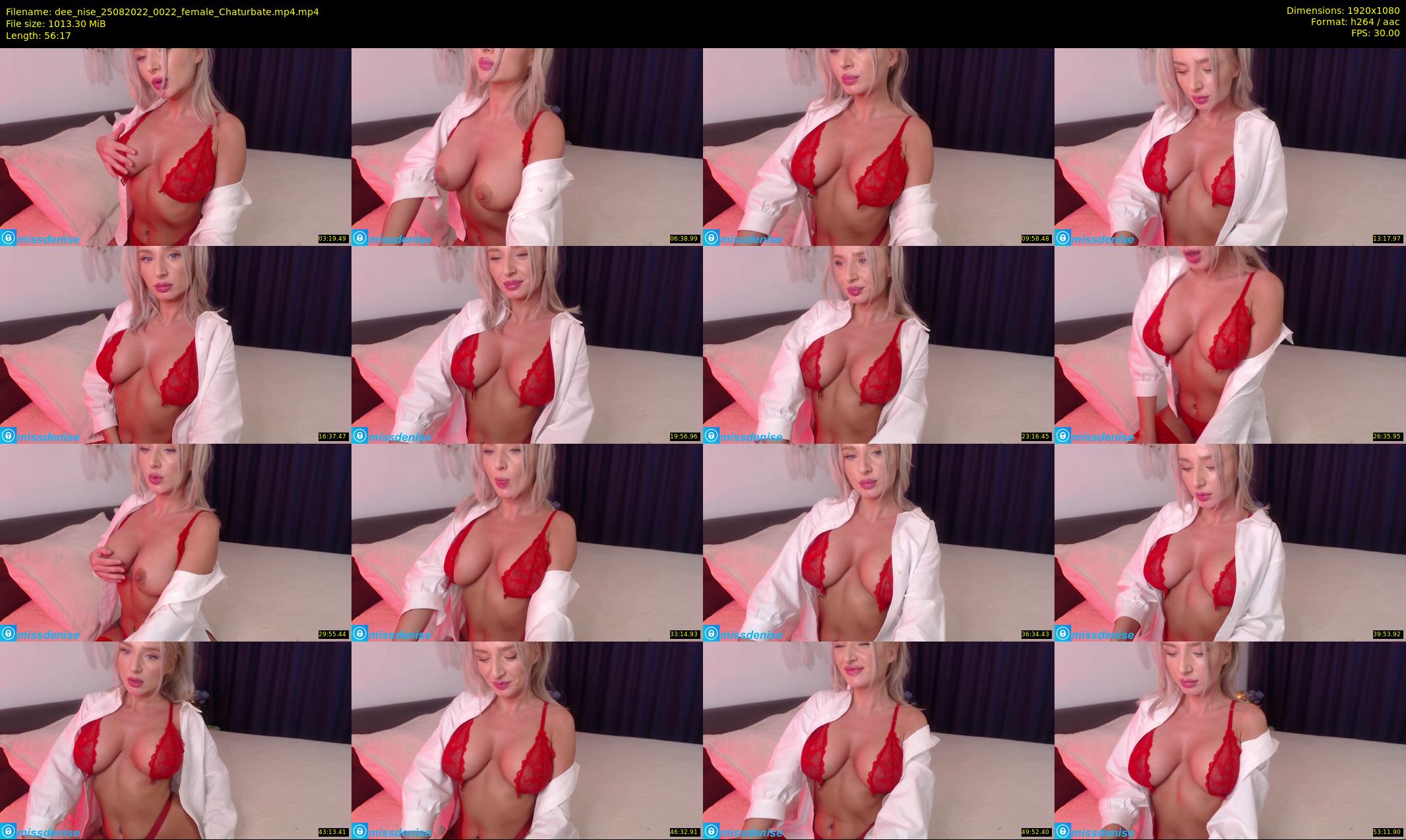dee_nise — 57 minute Chaturbate female cam show recording, 1080p, Aug 25, 2022