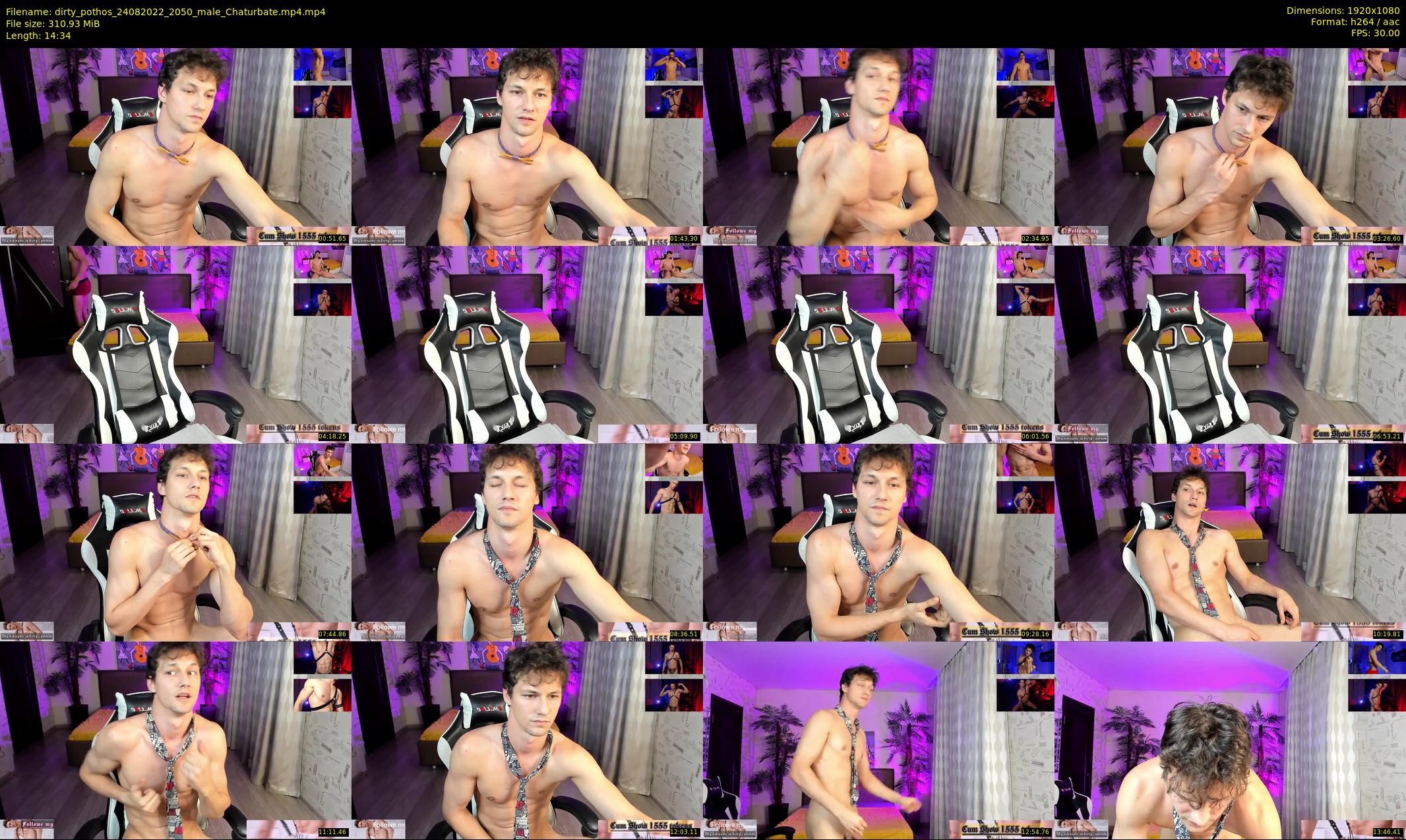 dirty_pothos — 15 minute Chaturbate male cam show recording, 1080p, Aug 24, 2022