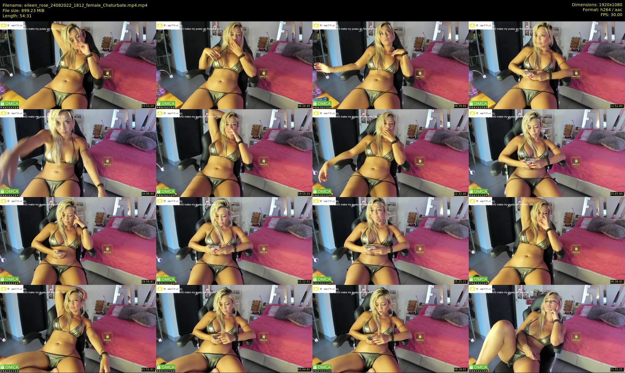eileen_rose — 55 minute Chaturbate female cam show recording, 1080p, Aug 24, 2022