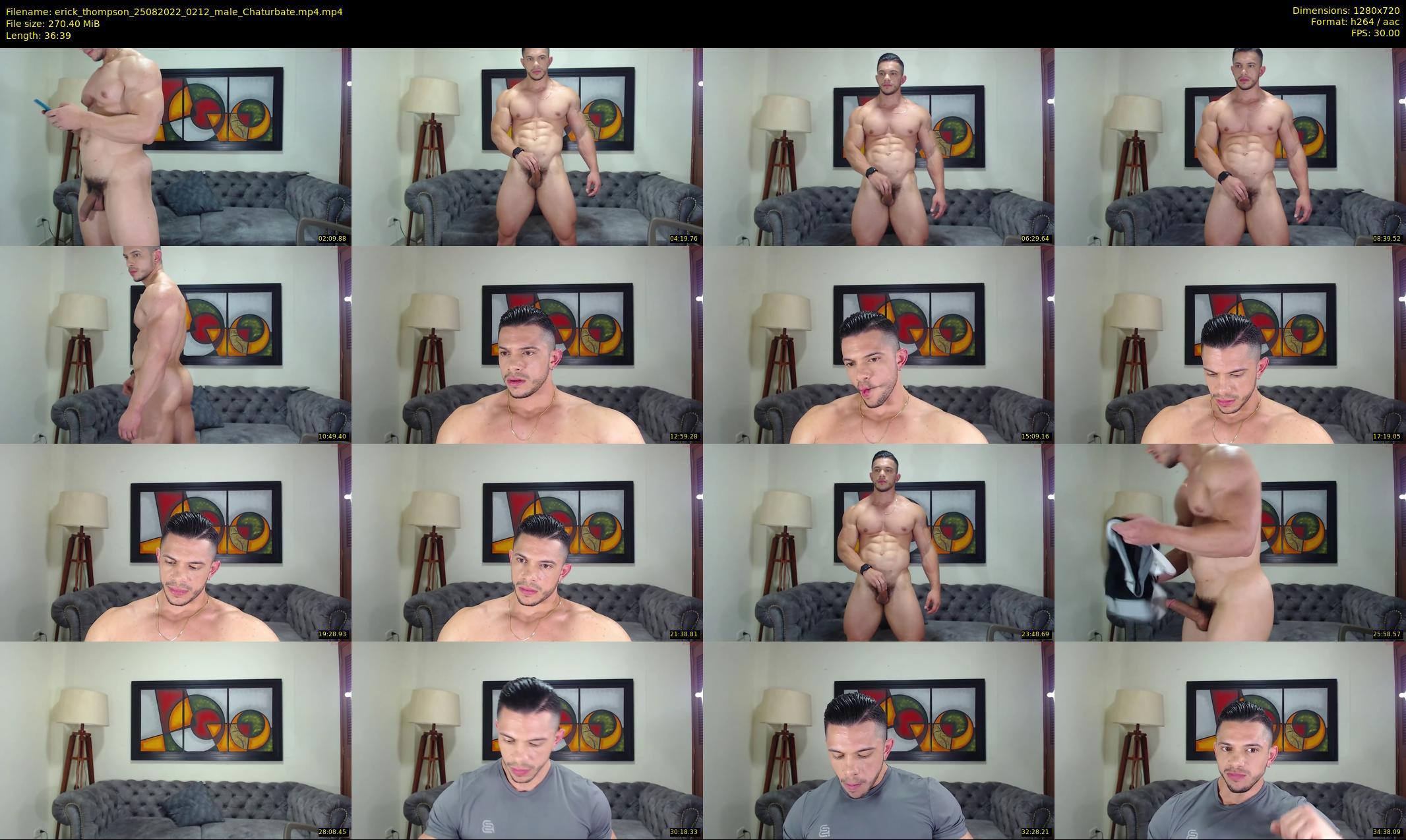 erick_thompson — 37 minute Chaturbate male cam show recording, 720p, Aug 25, 2022