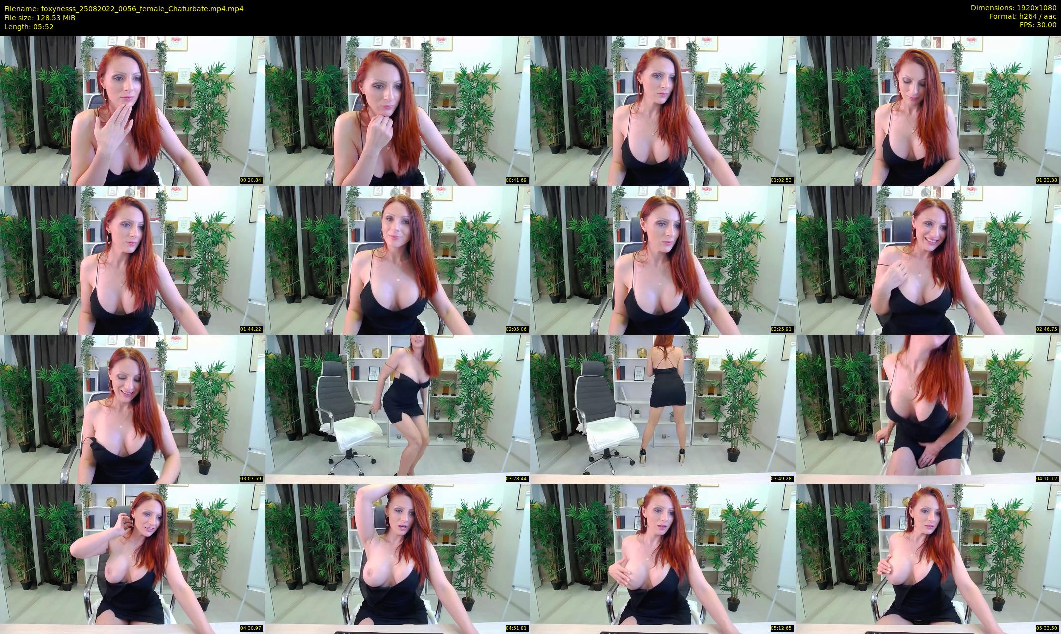 foxynesss — 6 minute Chaturbate female cam show recording, 1080p, Aug 25, 2022