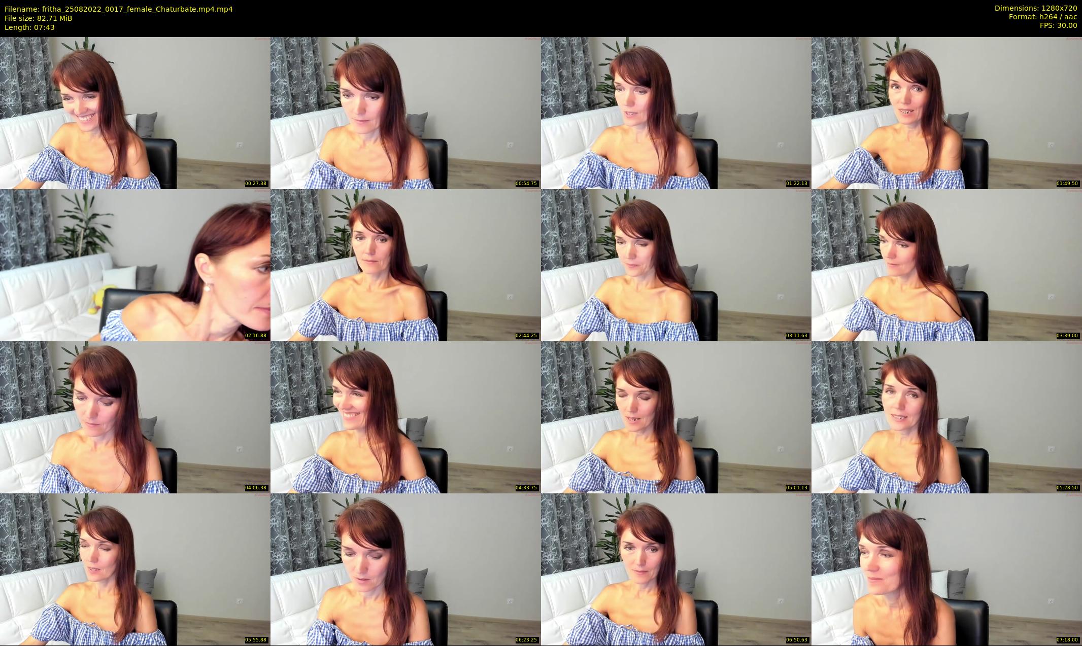 fritha — 8 minute Chaturbate female cam show recording, 720p, Aug 25, 2022
