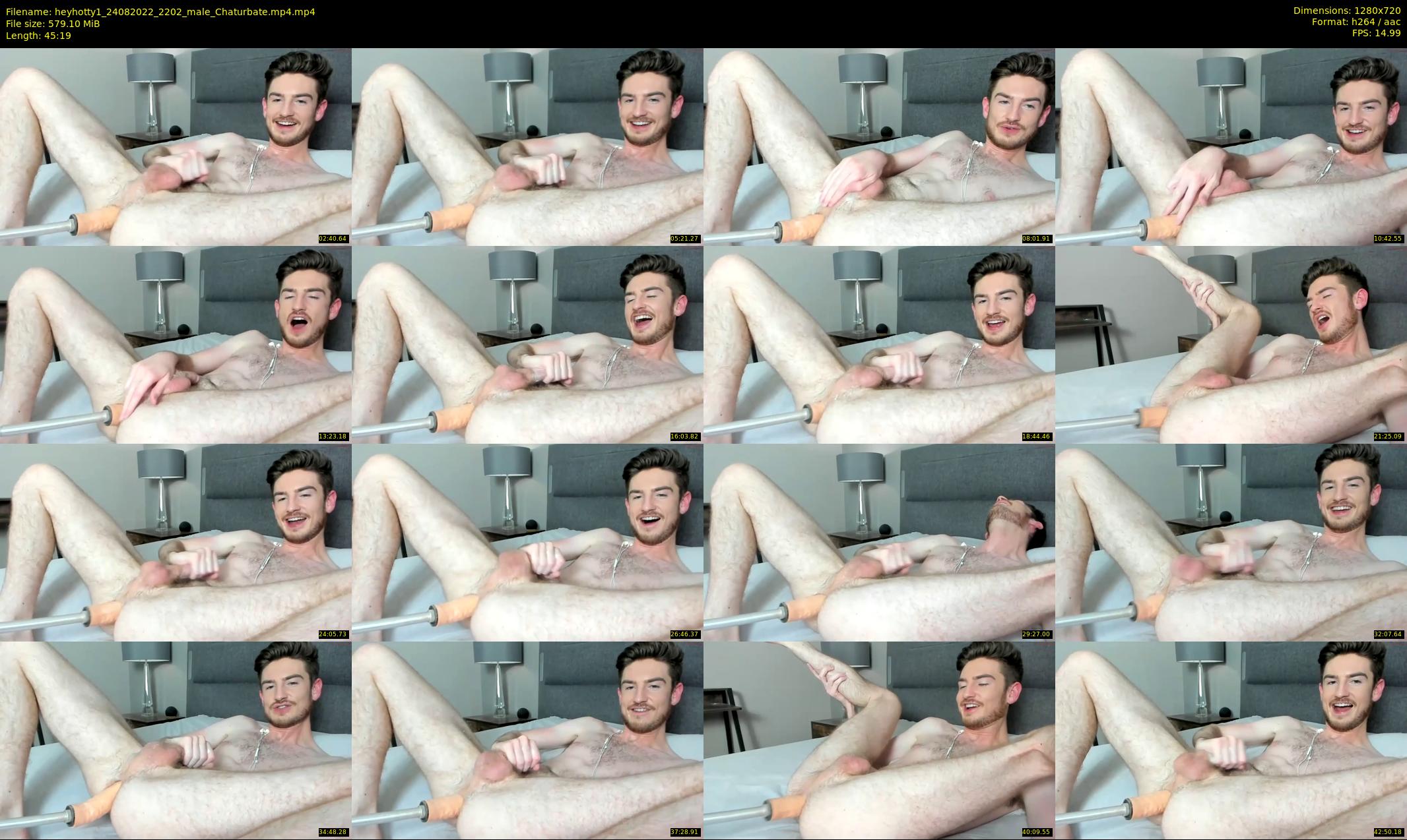 heyhotty1 — 46 minute Chaturbate male cam show recording, 720p, Aug 24, 2022