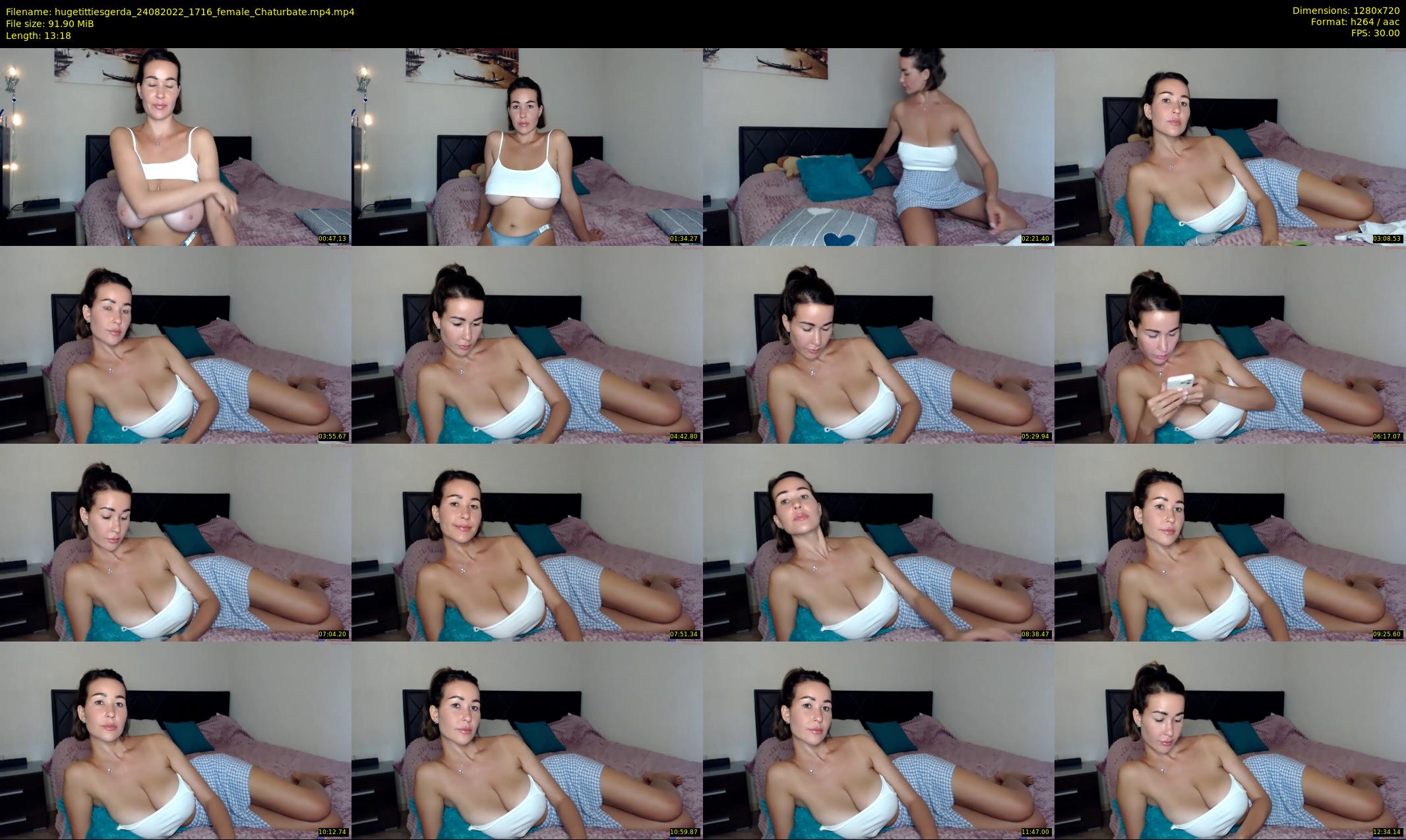 hugetittiesgerda — 14 minute Chaturbate female cam show recording, 720p, Aug 24, 2022
