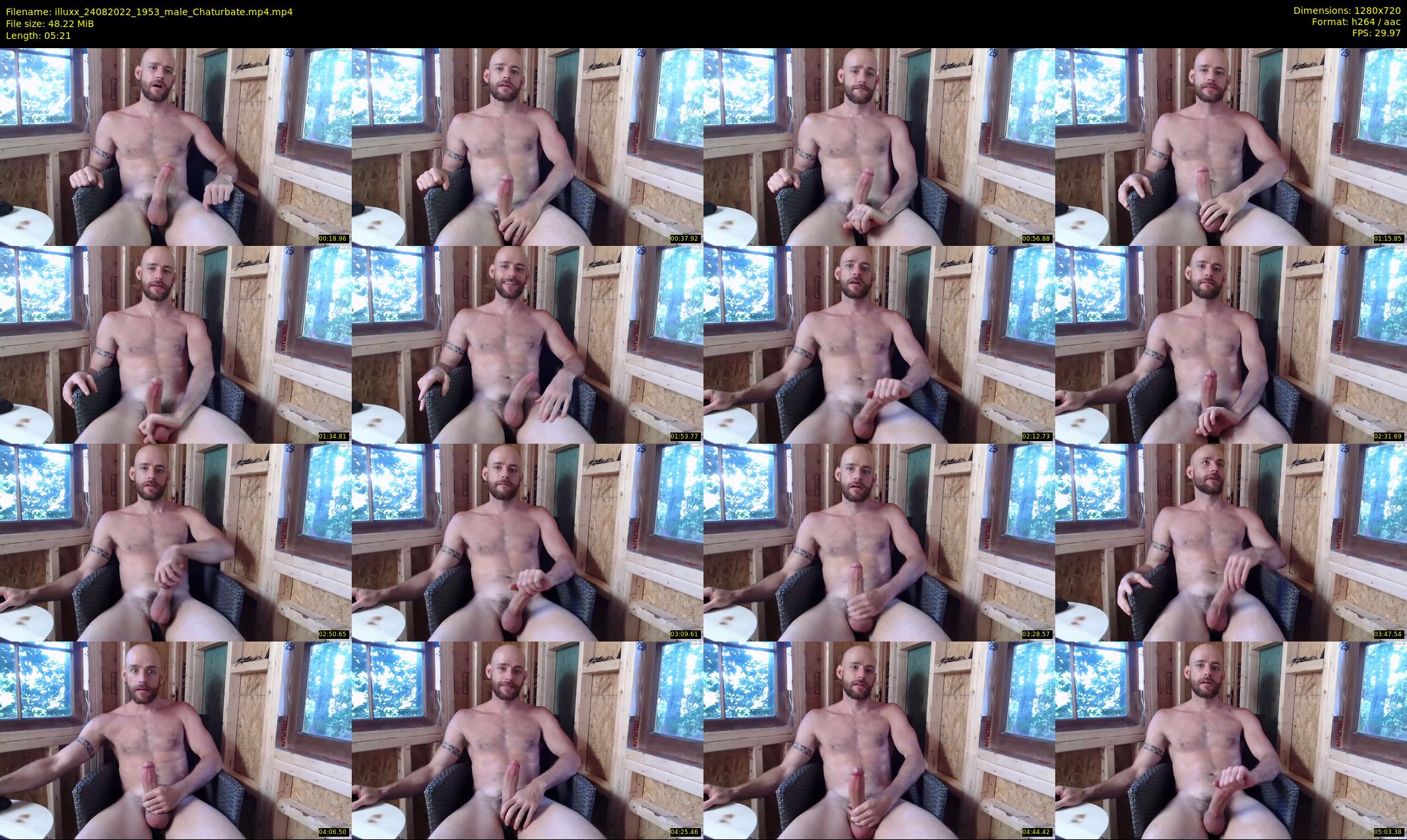 illuxx — 6 minute Chaturbate male cam show recording, 720p, Aug 24, 2022