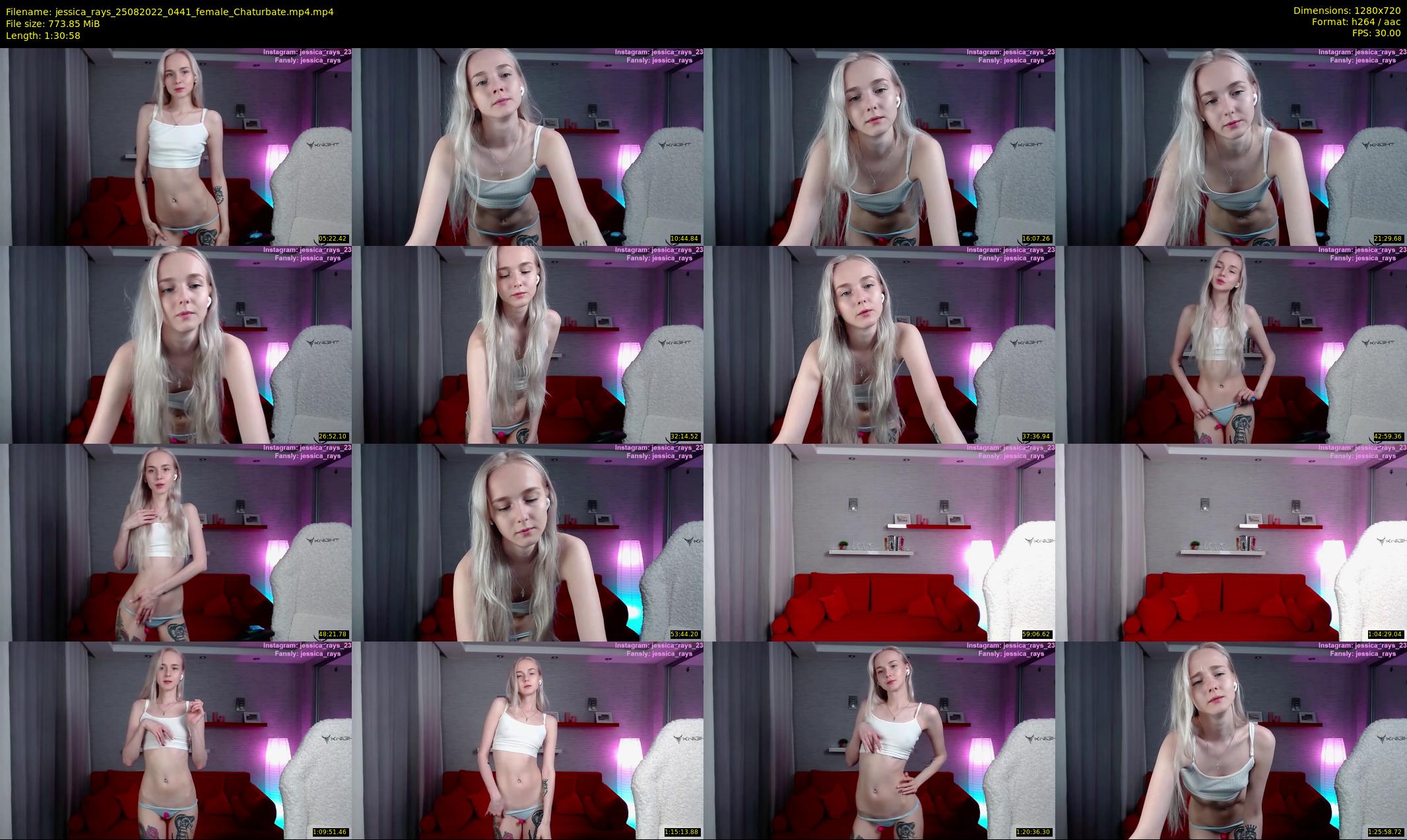 jessica_rays — 91 minute Chaturbate couple cam show recording, 720p, Aug 25, 2022