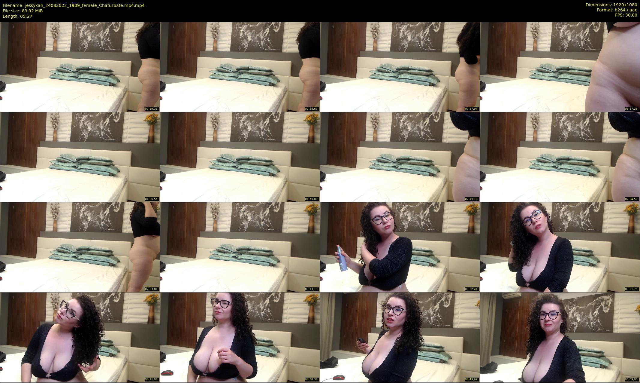 jessykah — 6 minute Chaturbate female cam show recording, 1080p, Aug 24, 2022