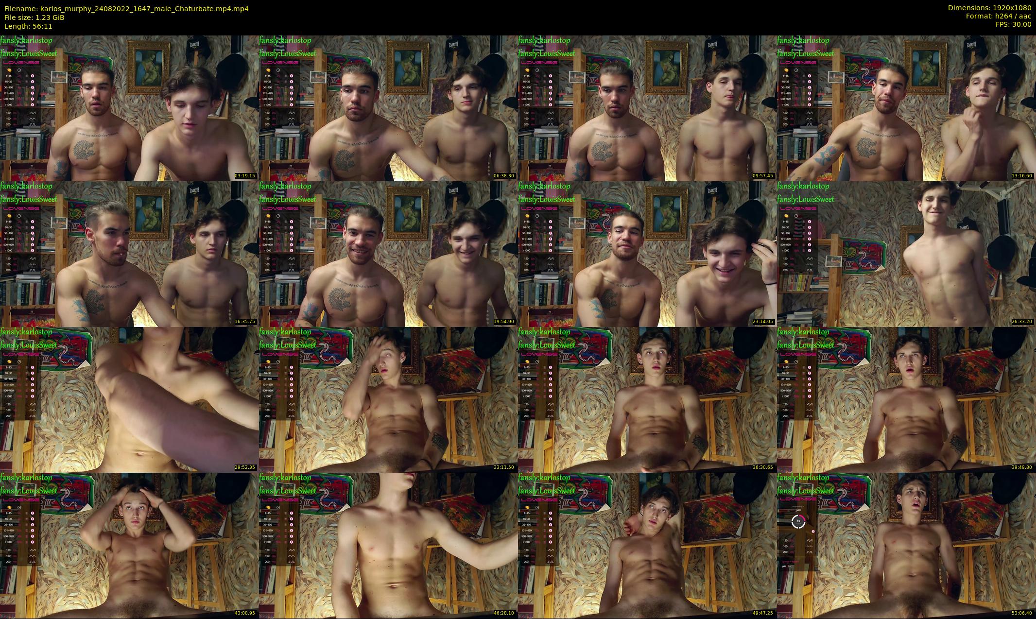 karlos_murphy — 57 minute Chaturbate male cam show recording, 1080p, Aug 24, 2022