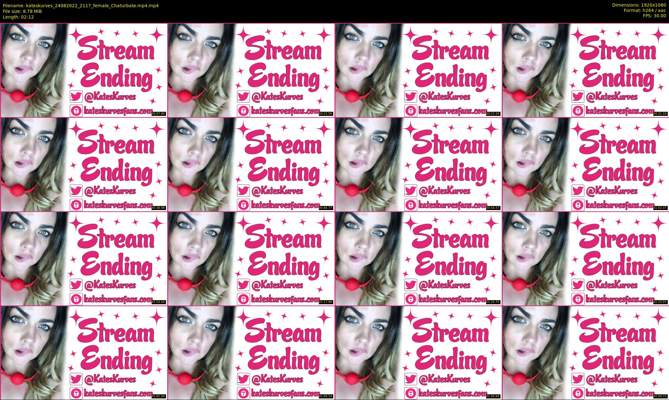 kateskurves — 3 minute Chaturbate female cam show recording, 1080p, Aug 24, 2022