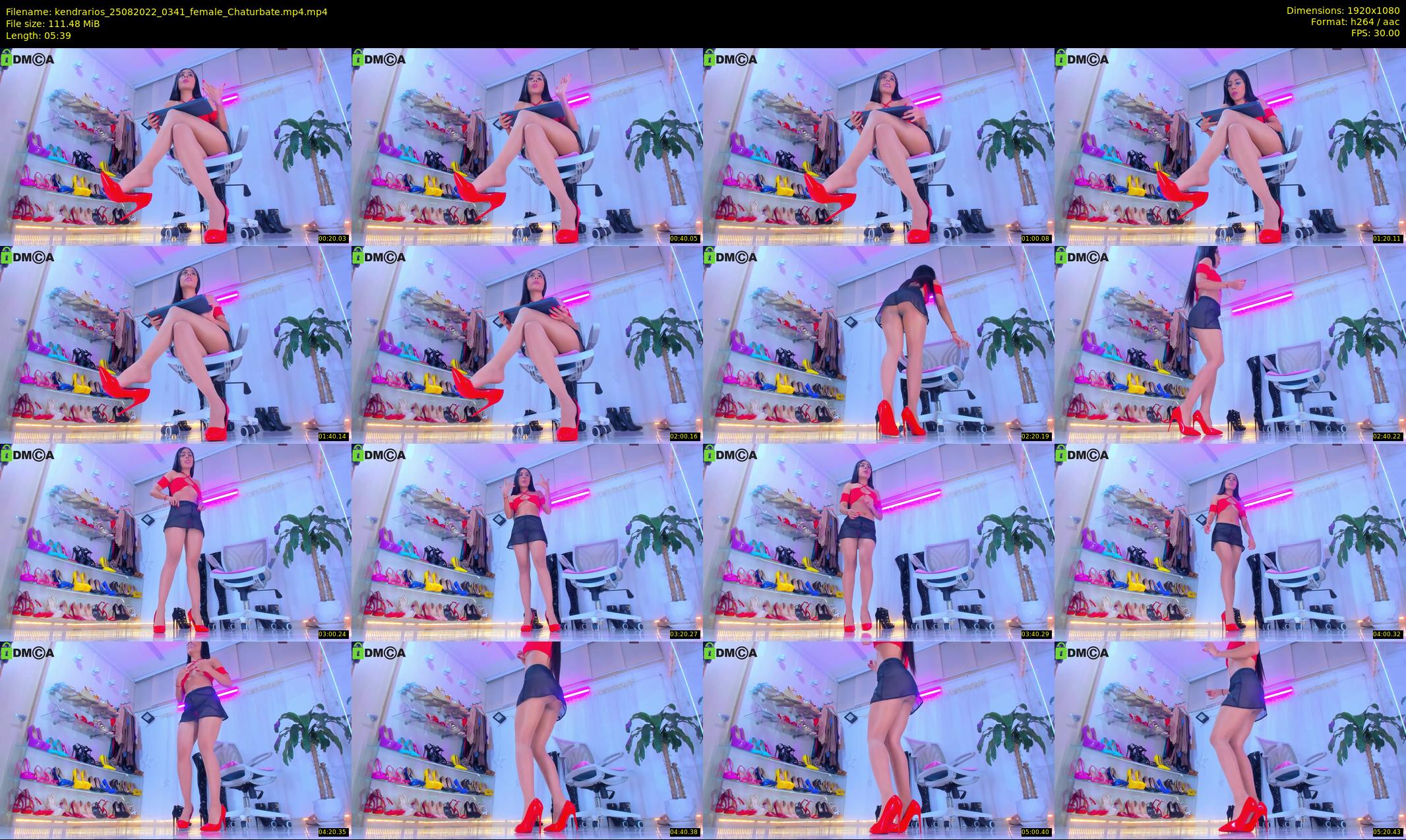 kendrarios — 6 minute Chaturbate female cam show recording, 1080p, Aug 25, 2022