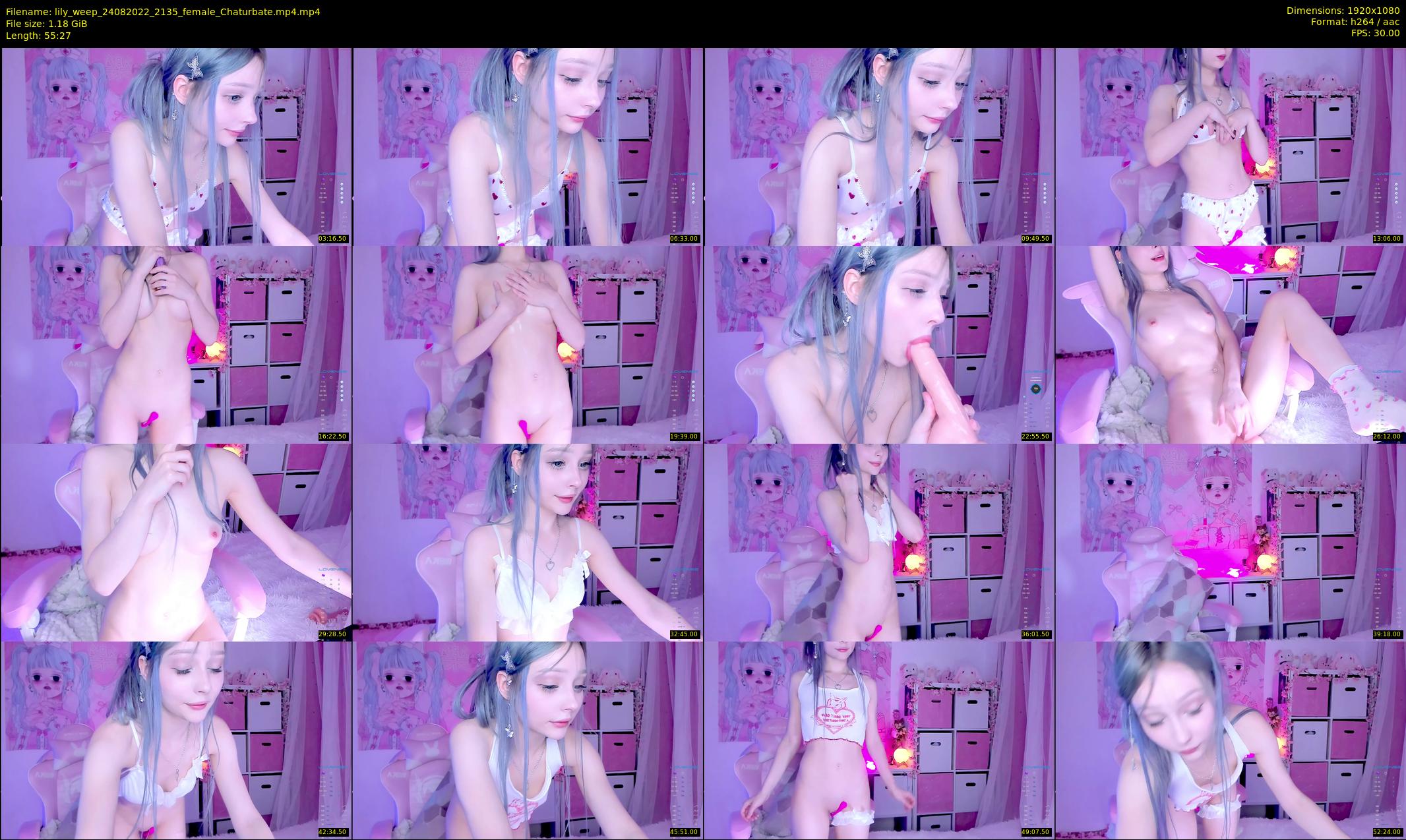 lily_weep — 56 minute Chaturbate female cam show recording, 1080p, Aug 24, 2022