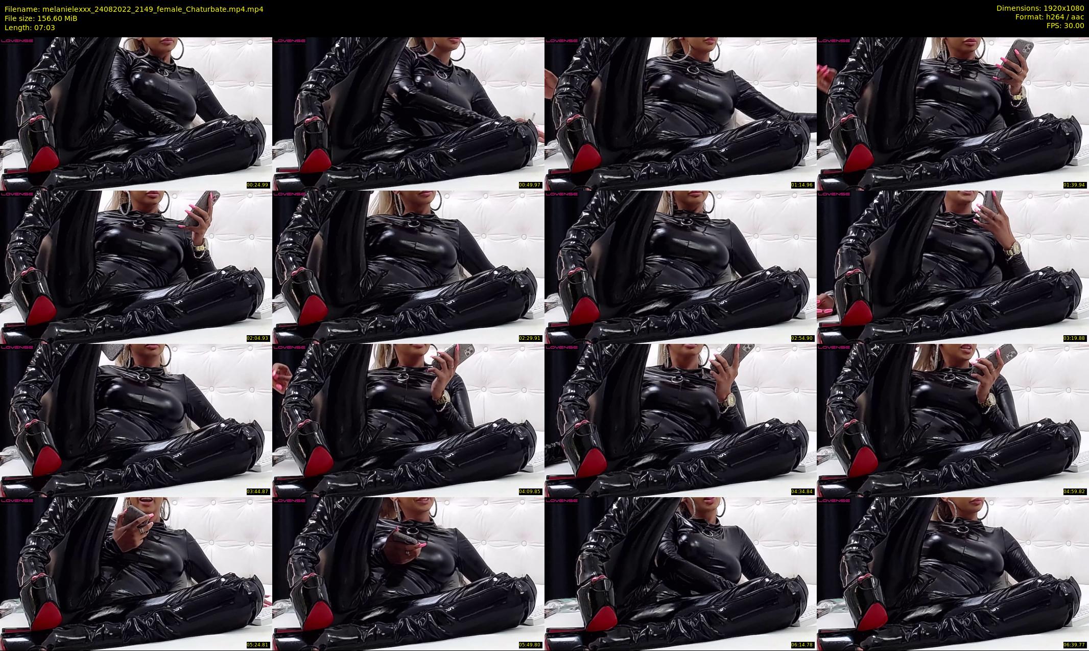 melanielexxx — 8 minute Chaturbate female cam show recording, 1080p, Aug 24, 2022