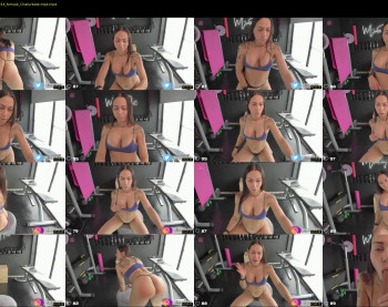 mimmyfit1 — 54 minute Chaturbate female cam show recording, 1080p, Aug 24, 2022