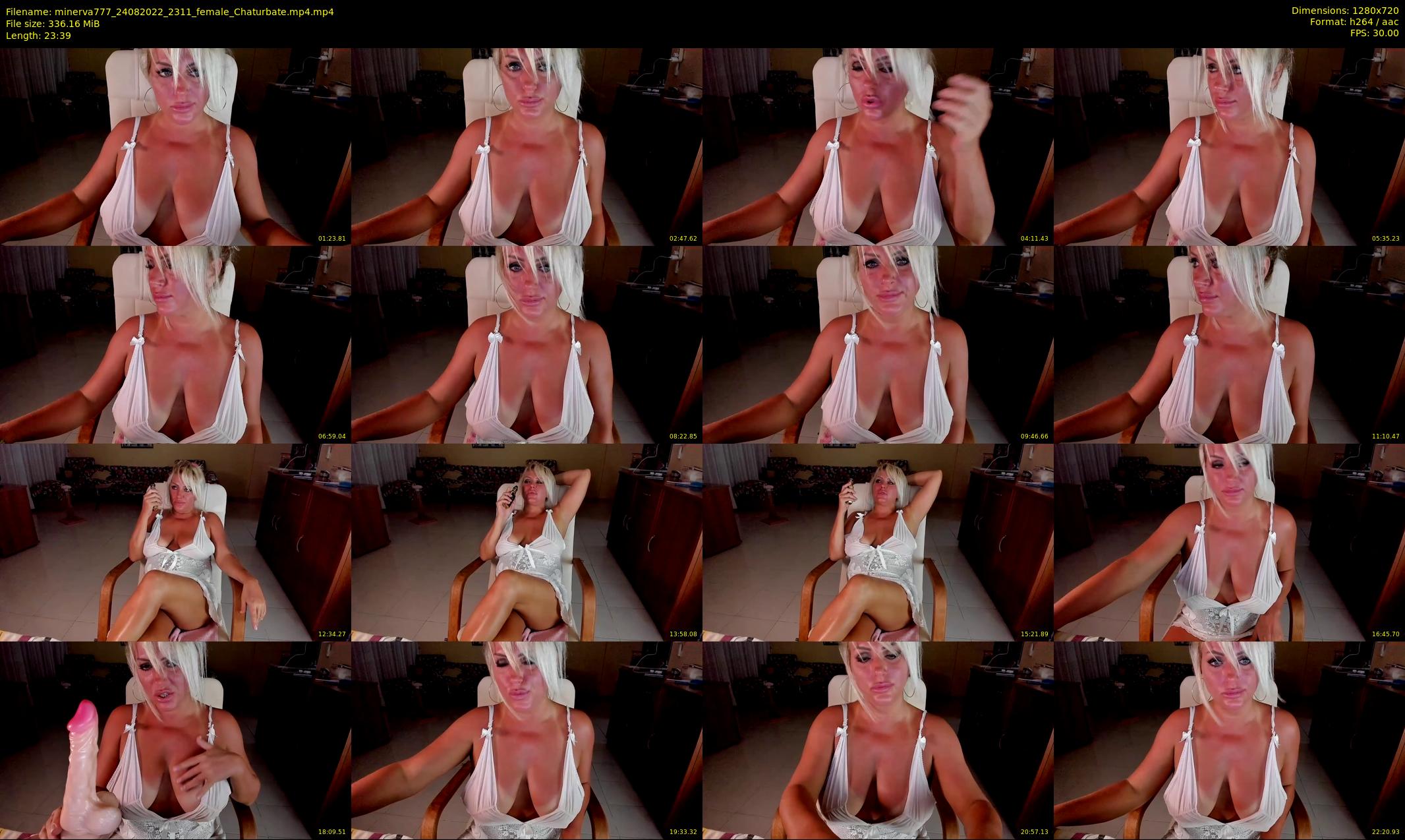 minerva777 — 24 minute Chaturbate female cam show recording, 720p, Aug 24, 2022