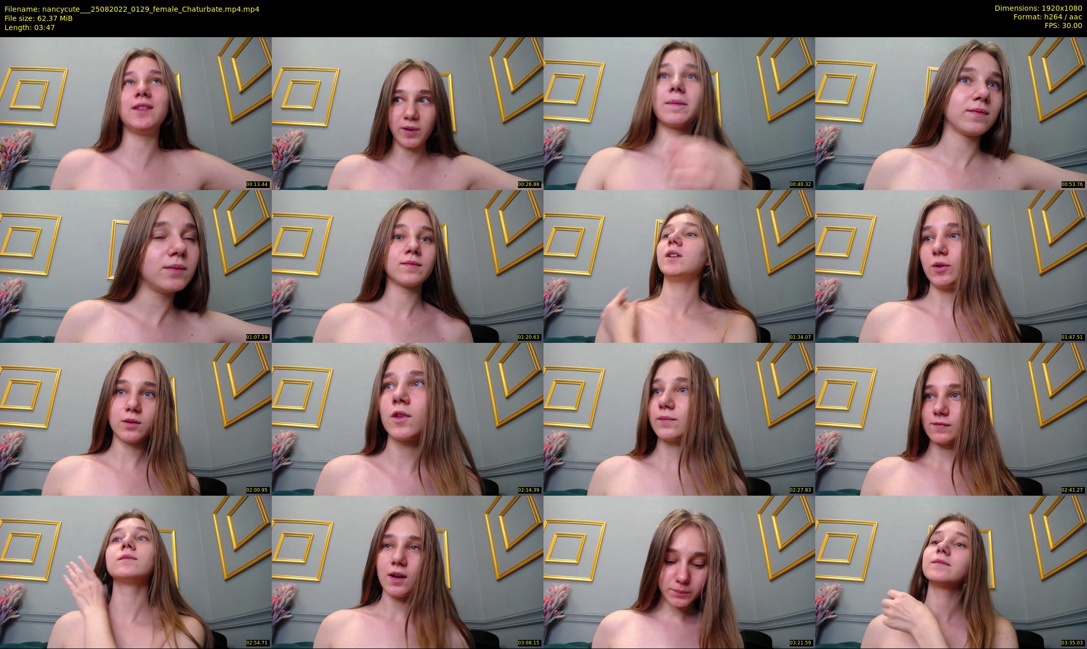 nancycute__ — 4 minute Chaturbate female cam show recording, 1080p, Aug 25, 2022