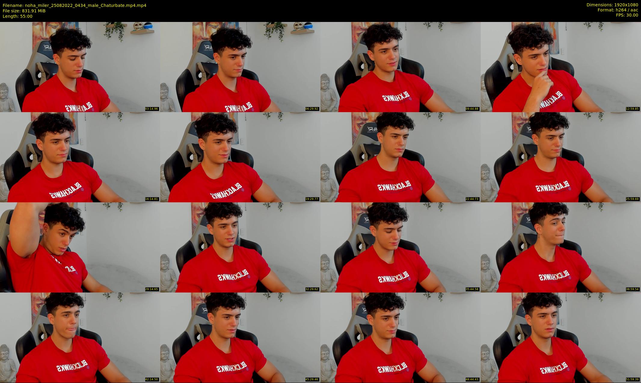 noha_miler — 55 minute Chaturbate male cam show recording, 1080p, Aug 25, 2022